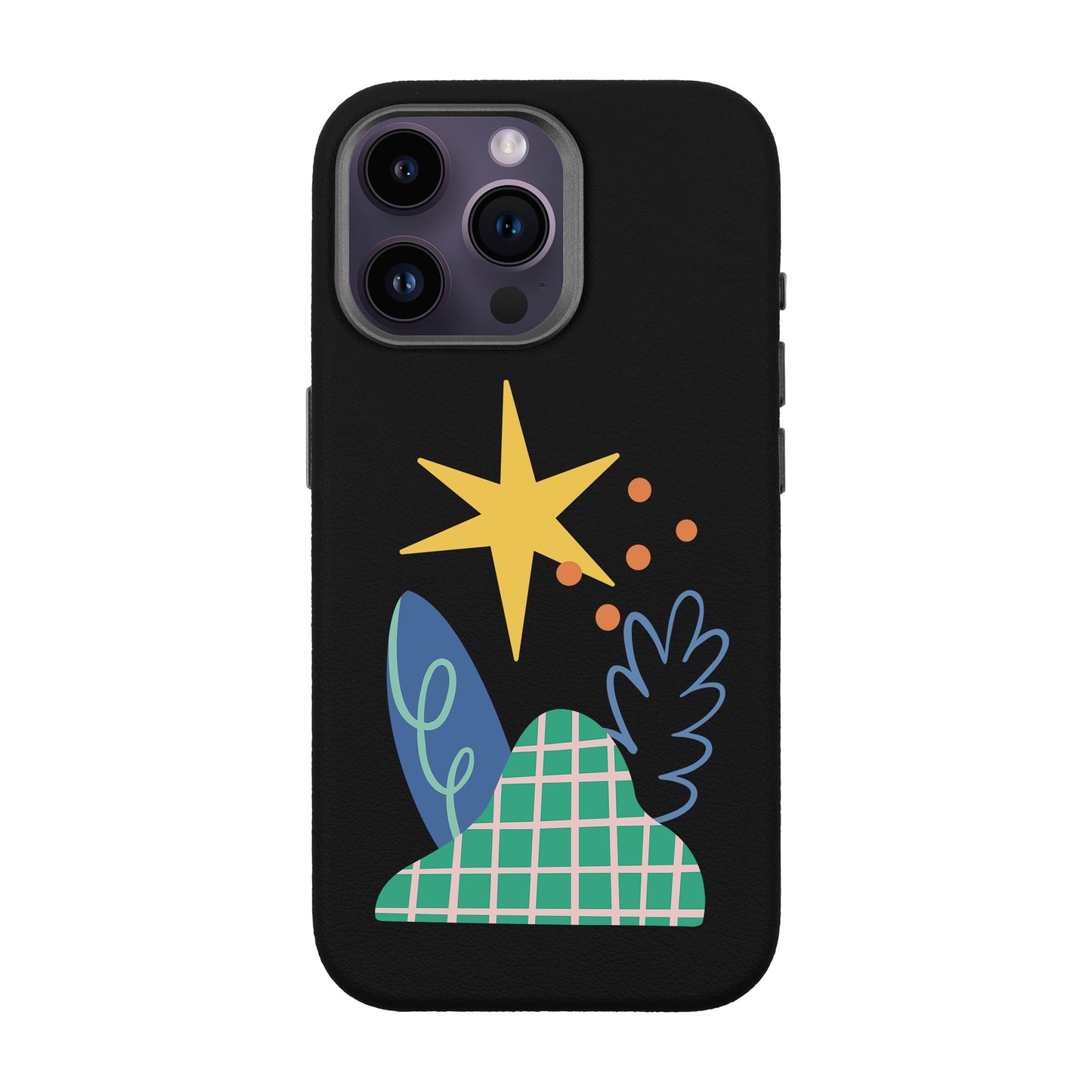 LITTLE NATURE-iPhone 14 Pro Max Leather Premium Kılıf MagSafe Özellikli