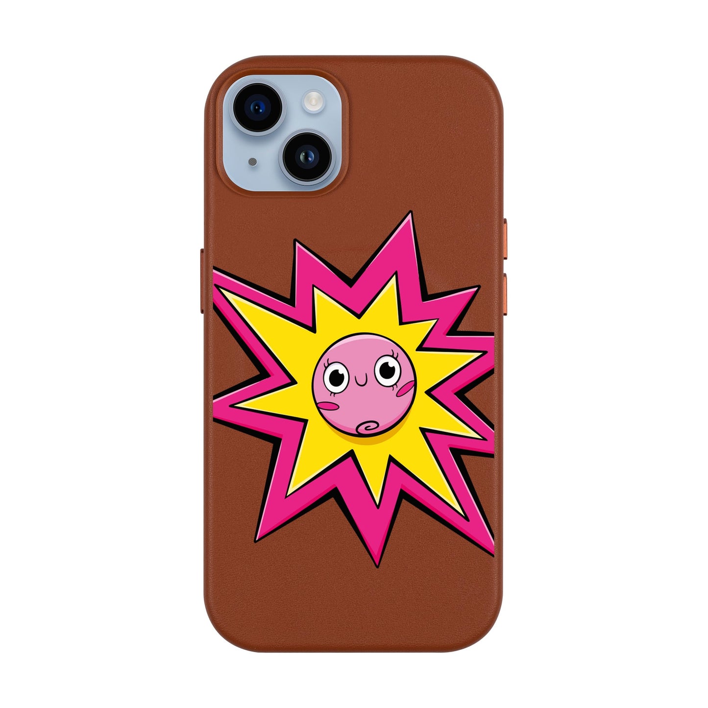 POP PRINCESSES-iPhone 14 Plus Leather Kılıf MagSafe Özellikli