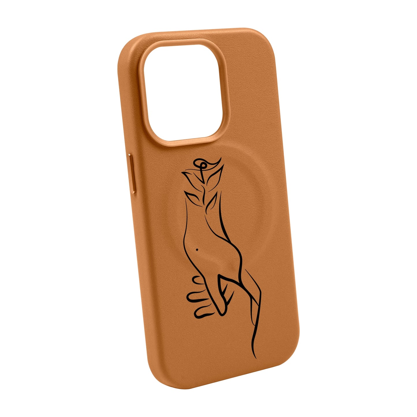 TOUCH-iPhone 14 Pro Max Leather Kılıf MagSafe Özellikli