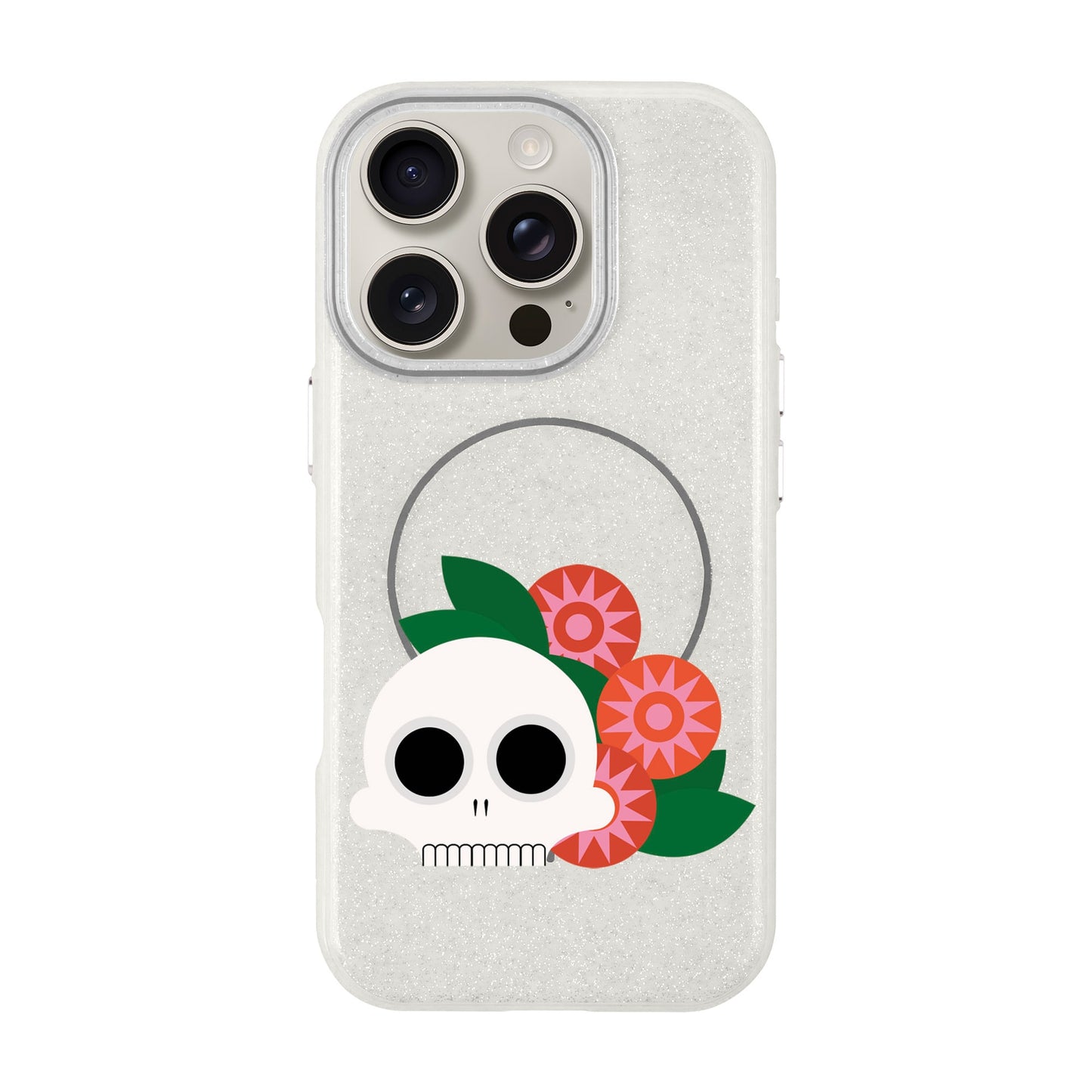 MEMENTO BLOOM-iPhone 16 Pro Radiant Kılıf MagSafe Özellikli
