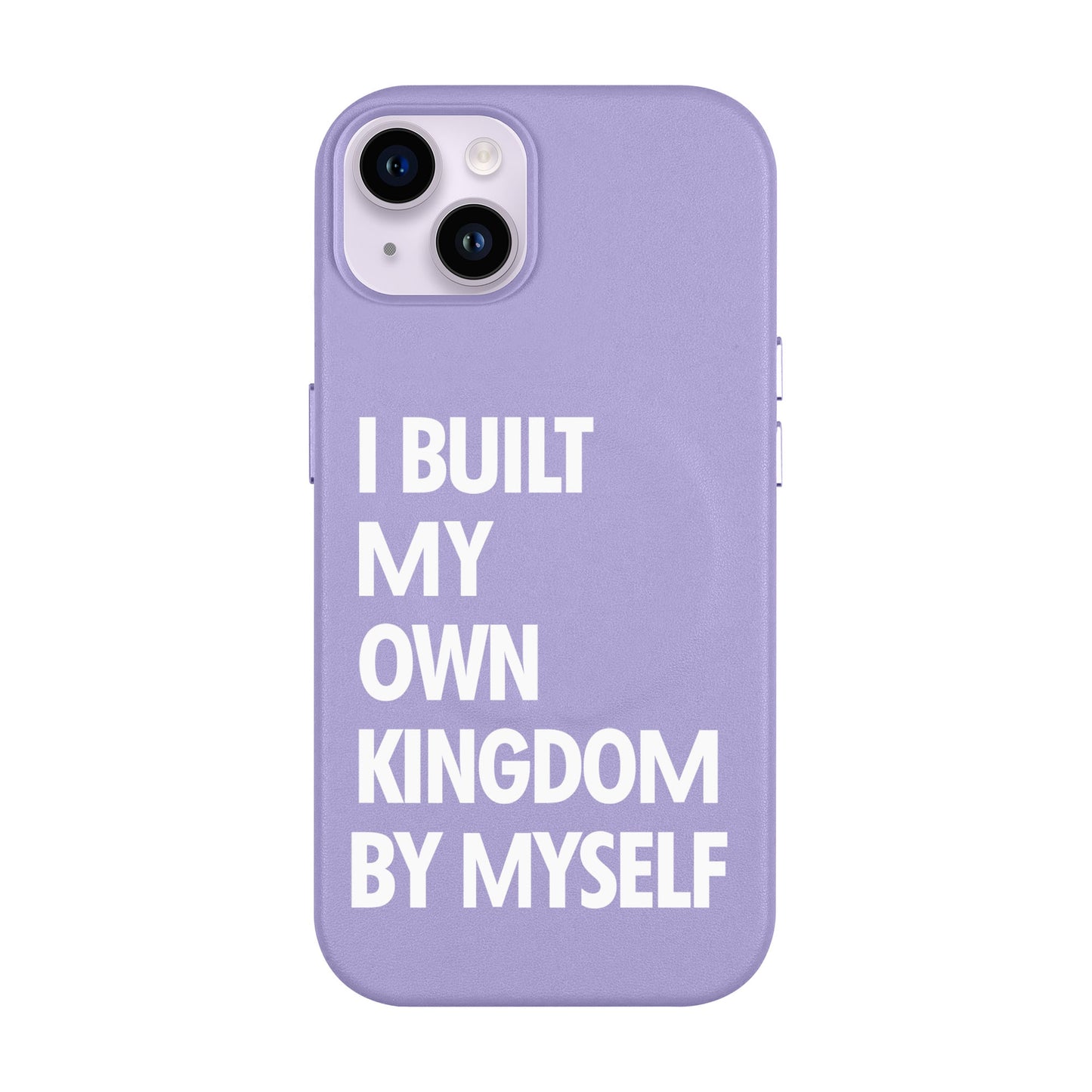 KINGDOM-iPhone 14 Plus Leather Kılıf MagSafe Özellikli