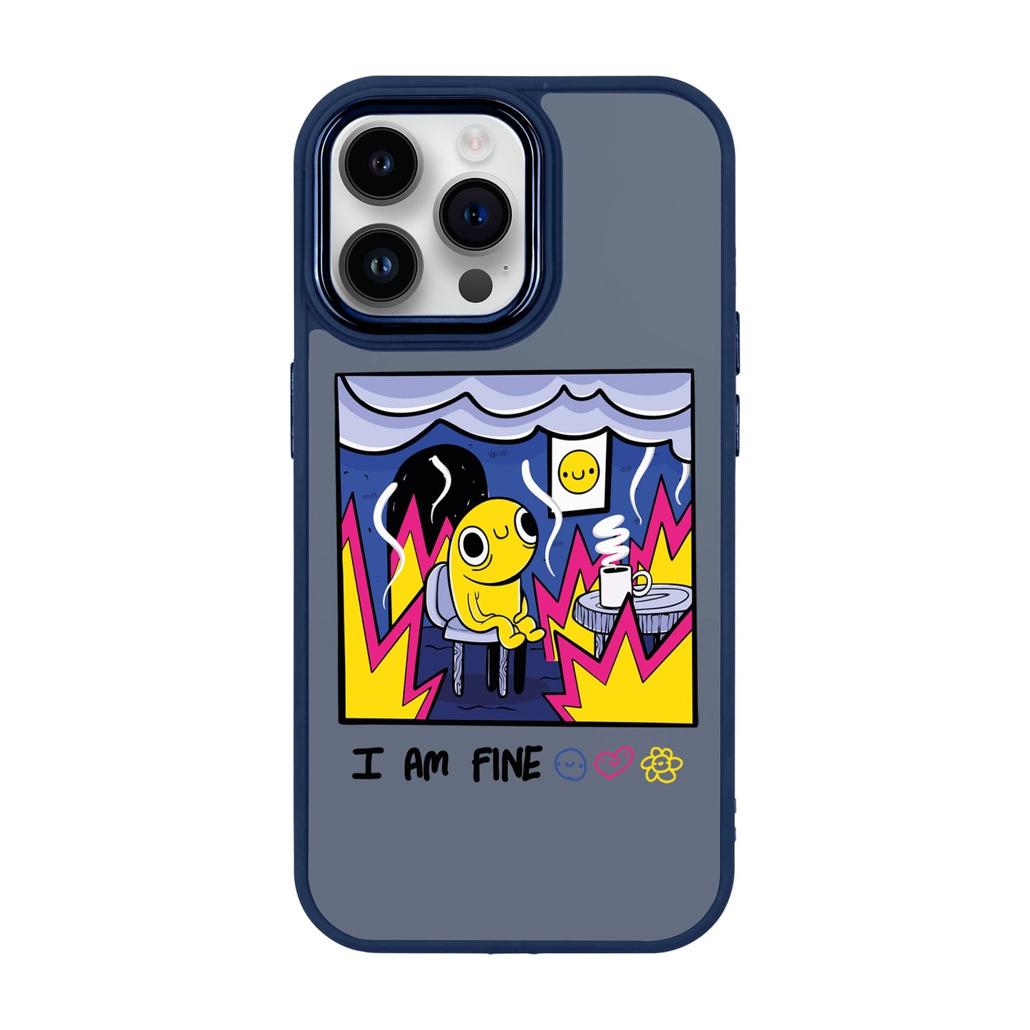 I AM FINE-iPhone 14 Pro Max Proof Kılıf