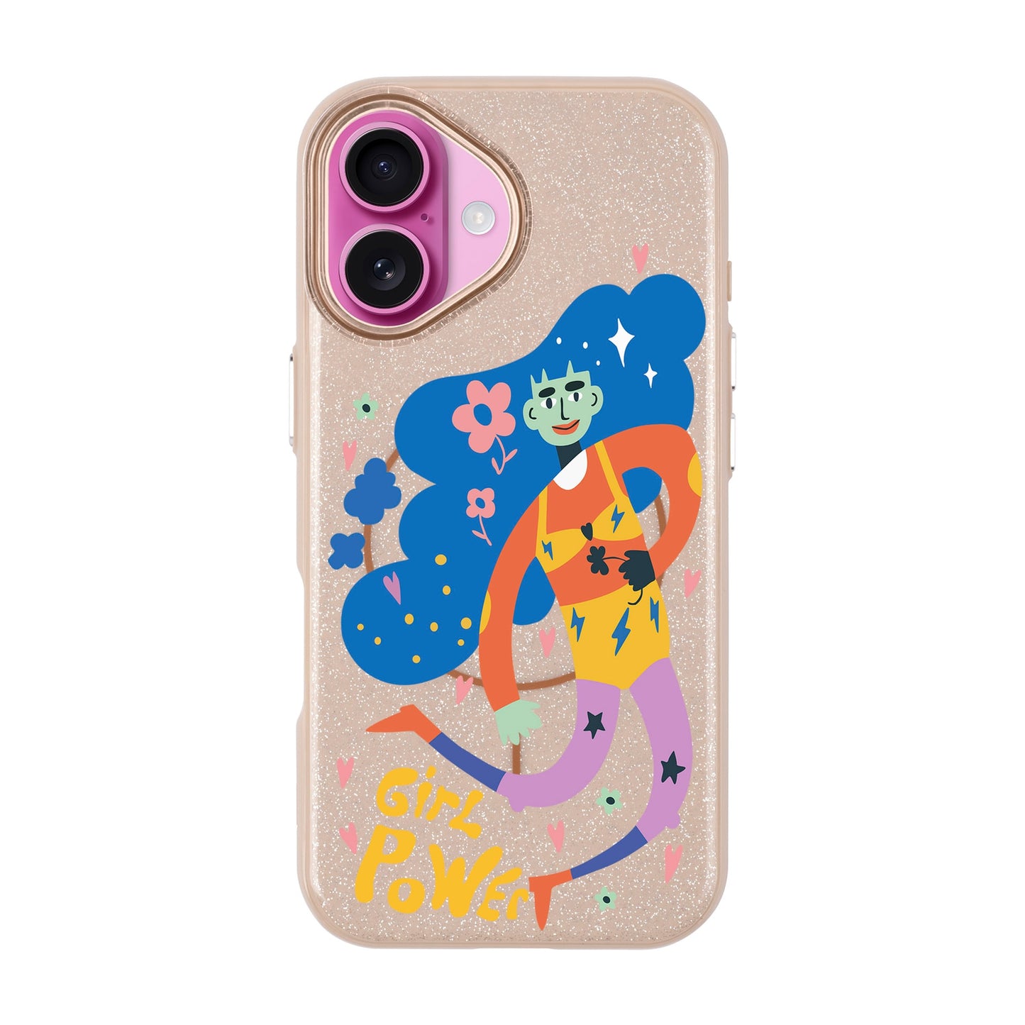 GIRL POWER-iPhone 16 Radiant Kılıf MagSafe Özellikli