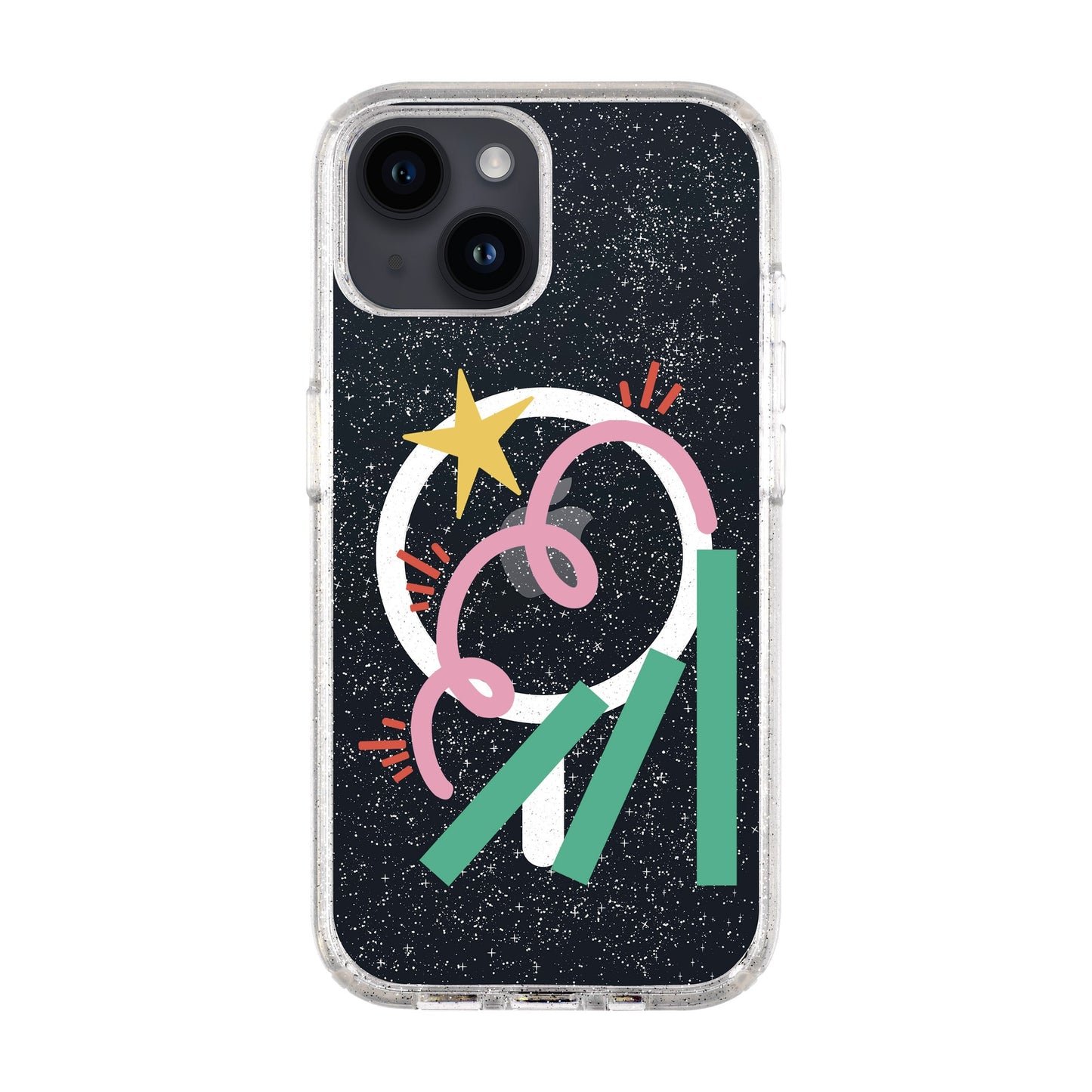 DOMINO-iPhone 14 Shiny Kılıf MagSafe Özellikli