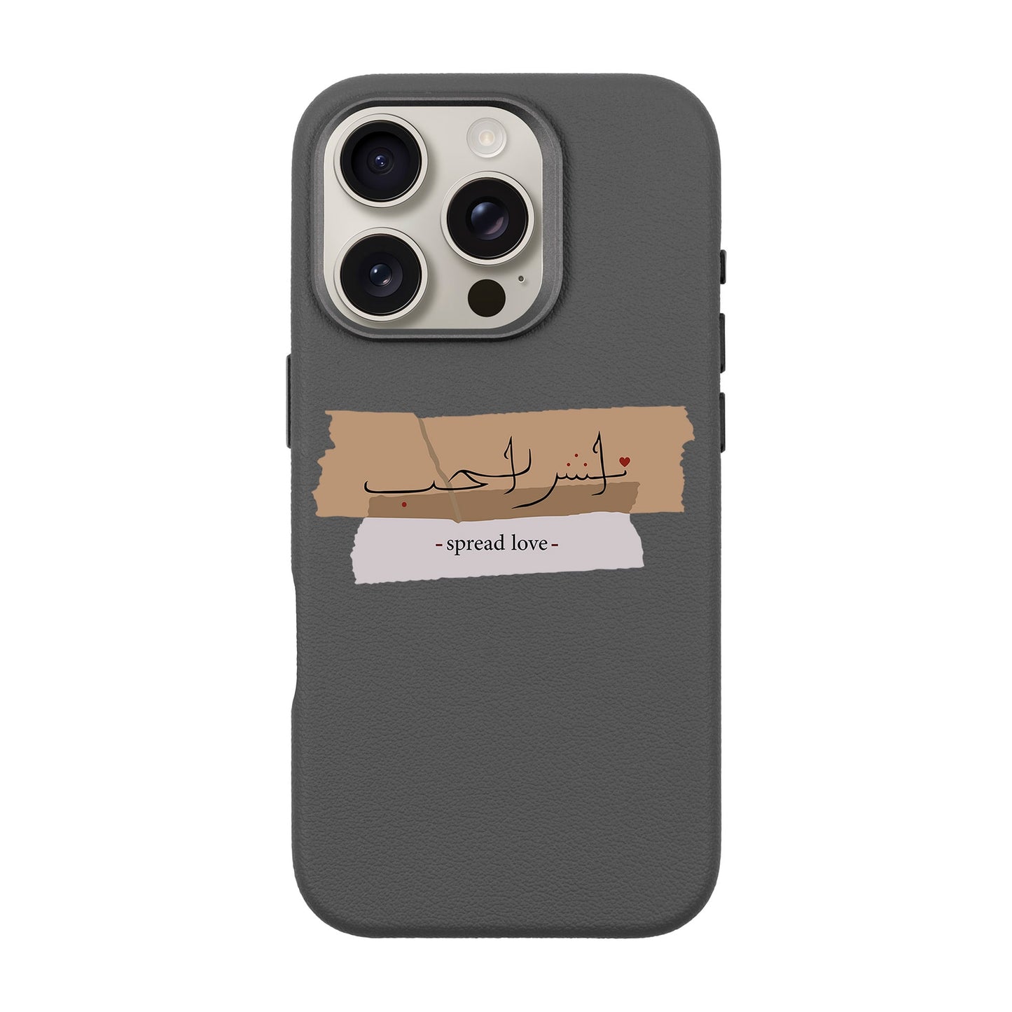 SPREAD LOVE-iPhone 16 Pro Leather Premium Kılıf MagSafe Özellikli