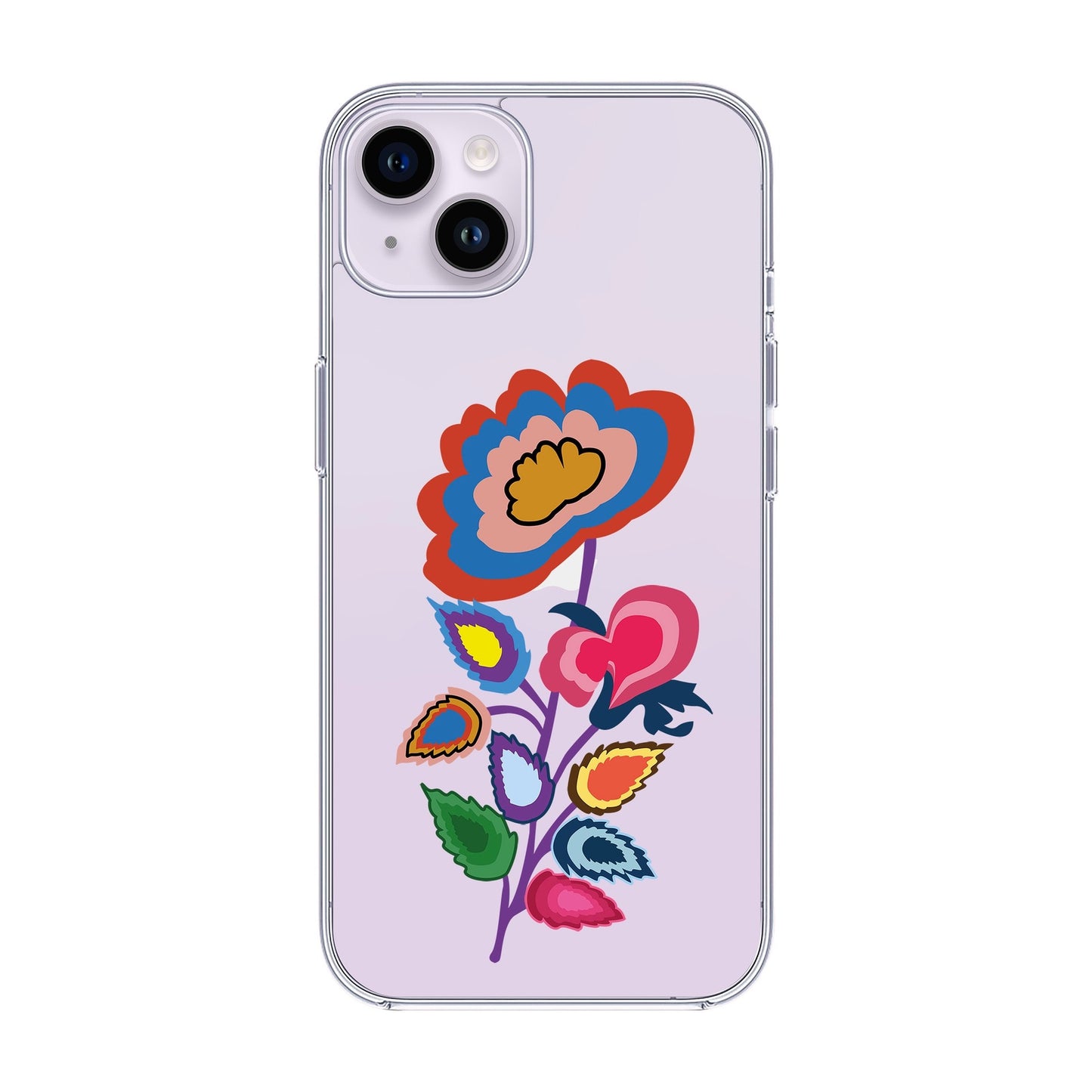 KNITTED FLOWER-iPhone 14 Plus Solid Kılıf