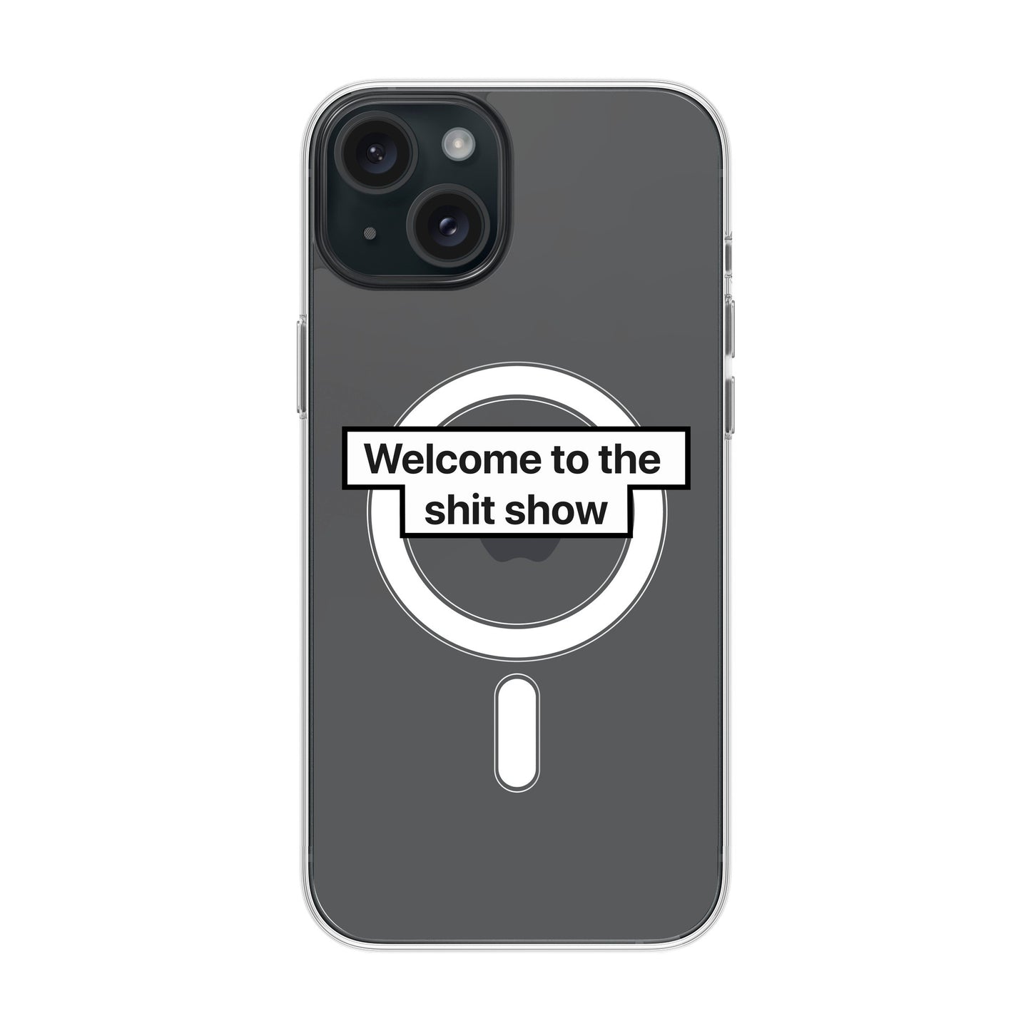 WELCOME-iPhone 15 Plus Solid Kılıf MagSafe Özellikli