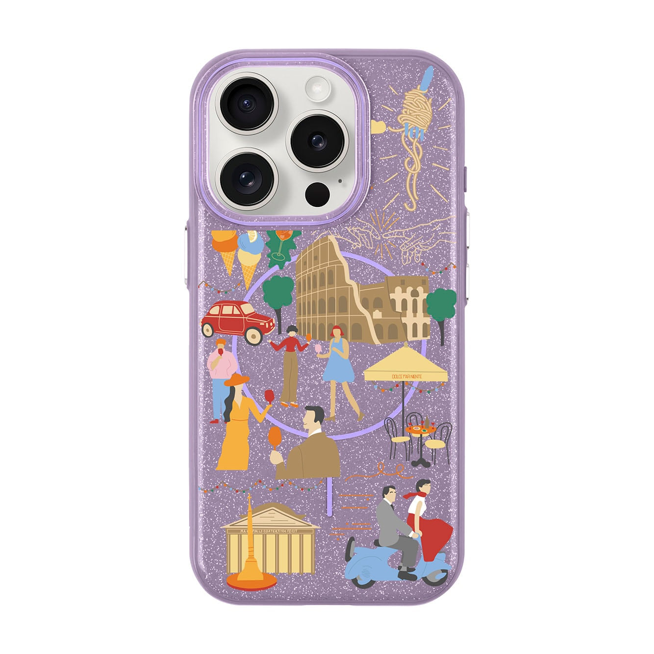 ROMA-iPhone 15 Pro Radiant Kılıf MagSafe Özellikli