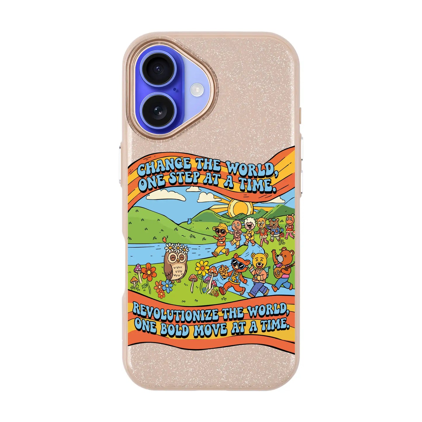 CHANGE THE WORLD-iPhone 16 Radiant Kılıf MagSafe Özellikli
