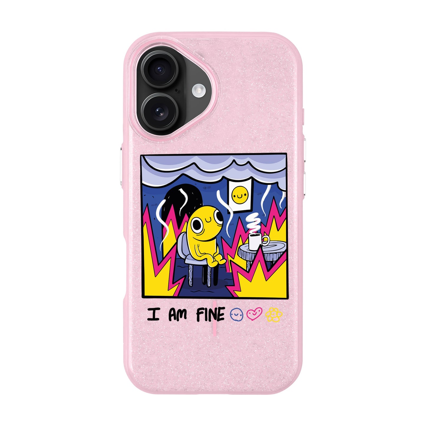 I AM FINE-iPhone 16 Radiant Kılıf MagSafe Özellikli