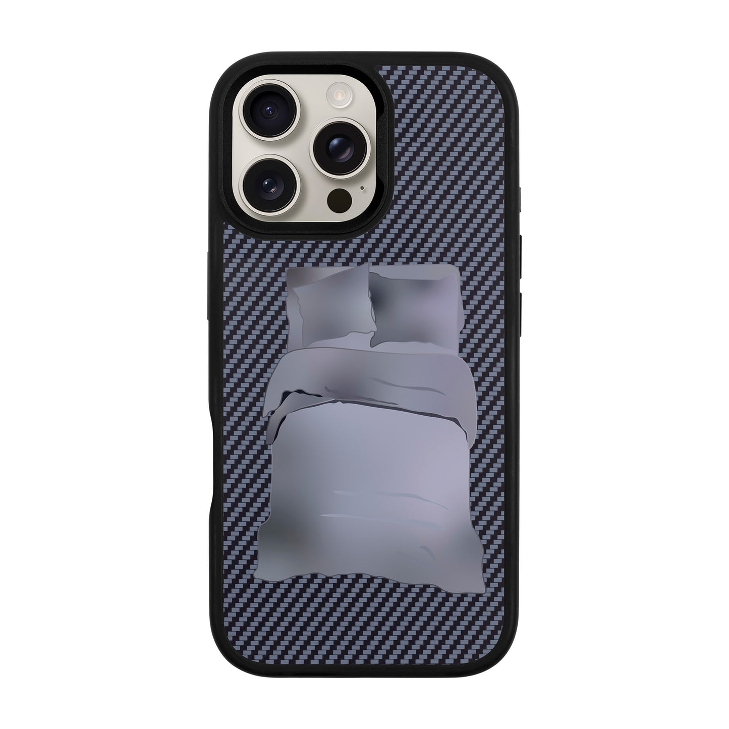 MATTRESS-iPhone 16 Pro Max Plaid Kılıf MagSafe Özellikli