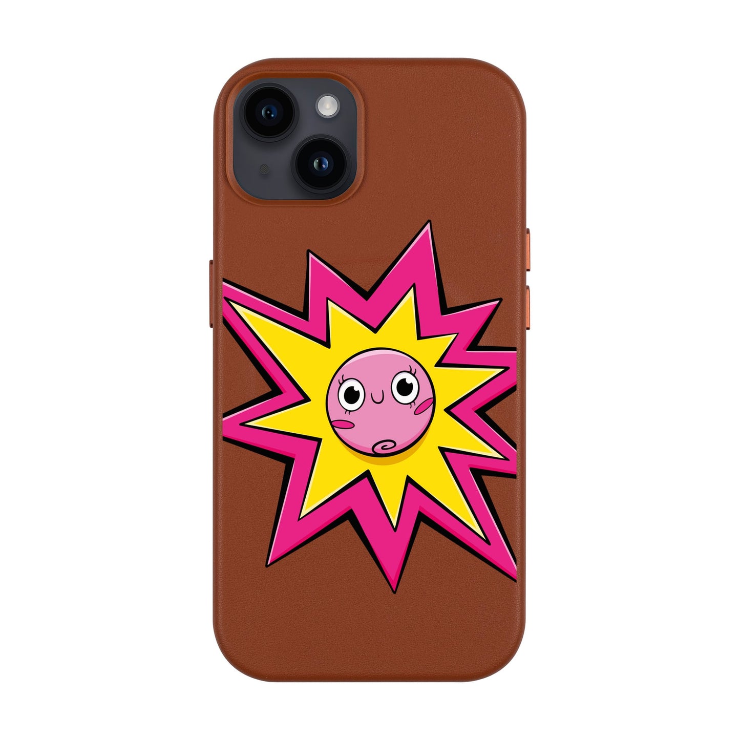 POP PRINCESSES-iPhone 14 Plus Leather Kılıf MagSafe Özellikli
