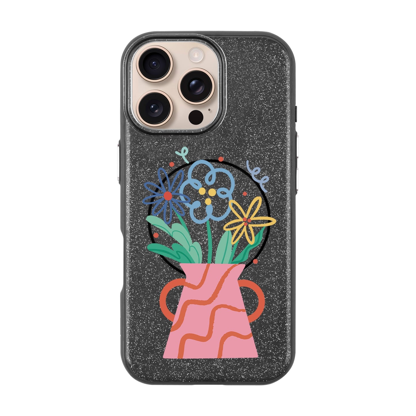 PINK VASE-iPhone 16 Pro Max Radiant Kılıf MagSafe Özellikli