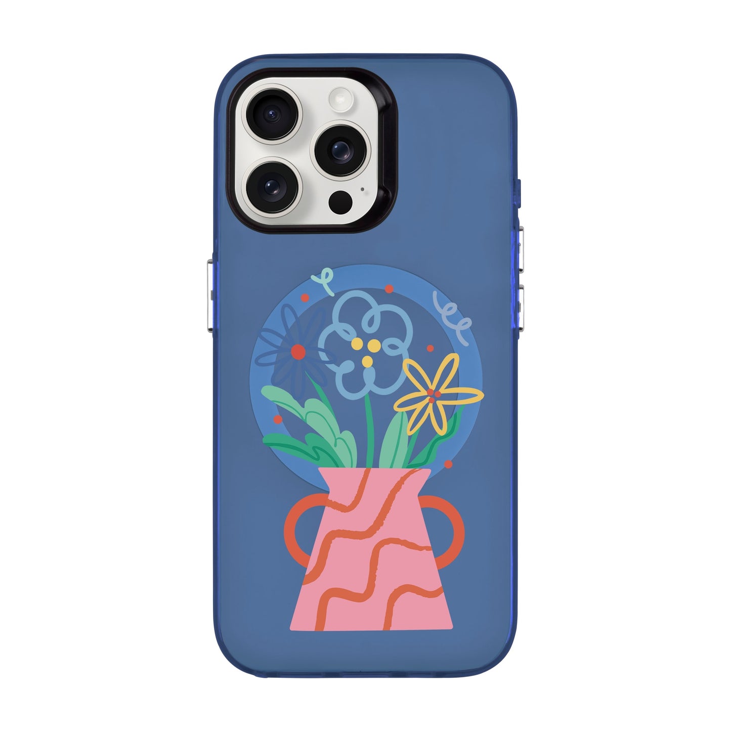 PINK VASE-iPhone 15 Pro Max Hold Kılıf MagSafe Özellikli
