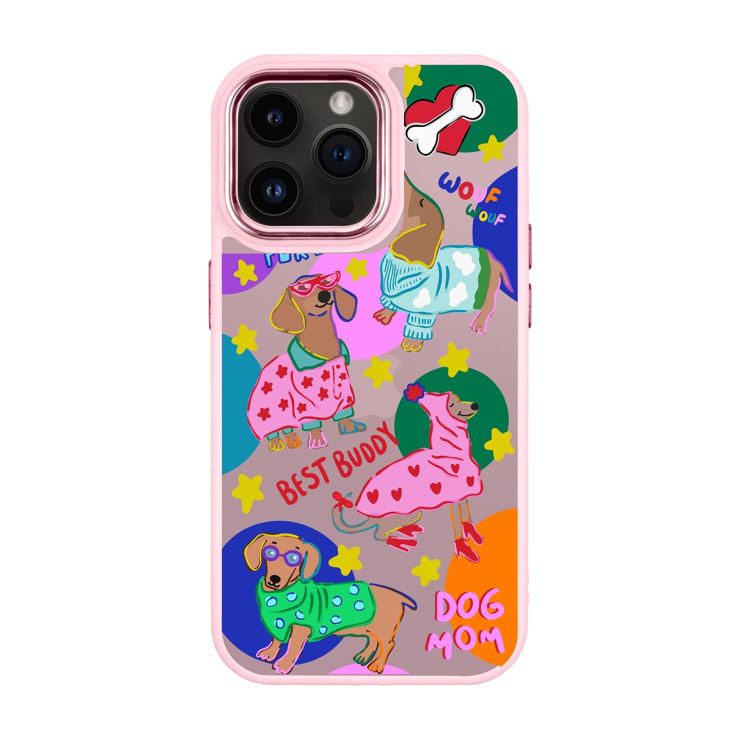 DOG MOM-iPhone 13 Pro Max Proof Kılıf