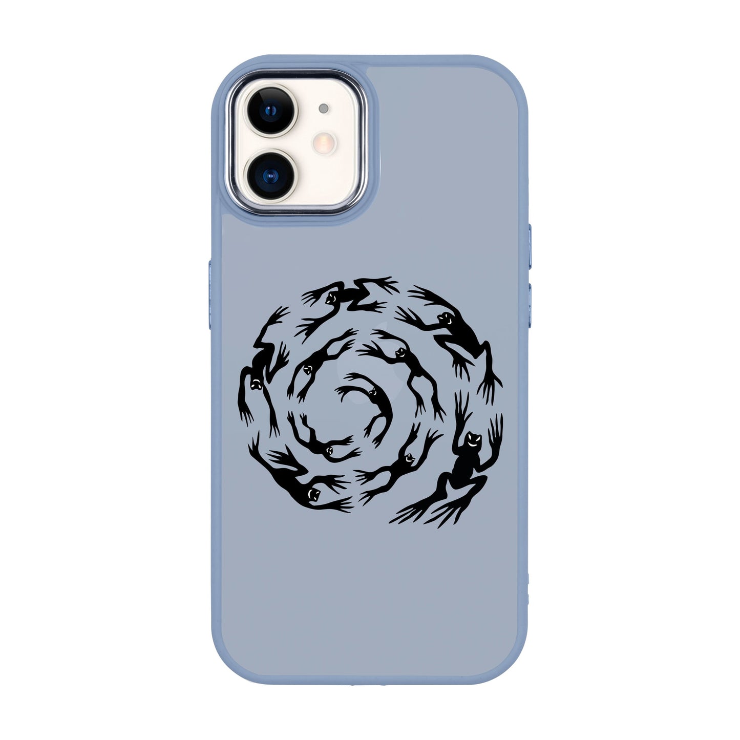 SWIRLING FROGS-iPhone 11 Proof Kılıf