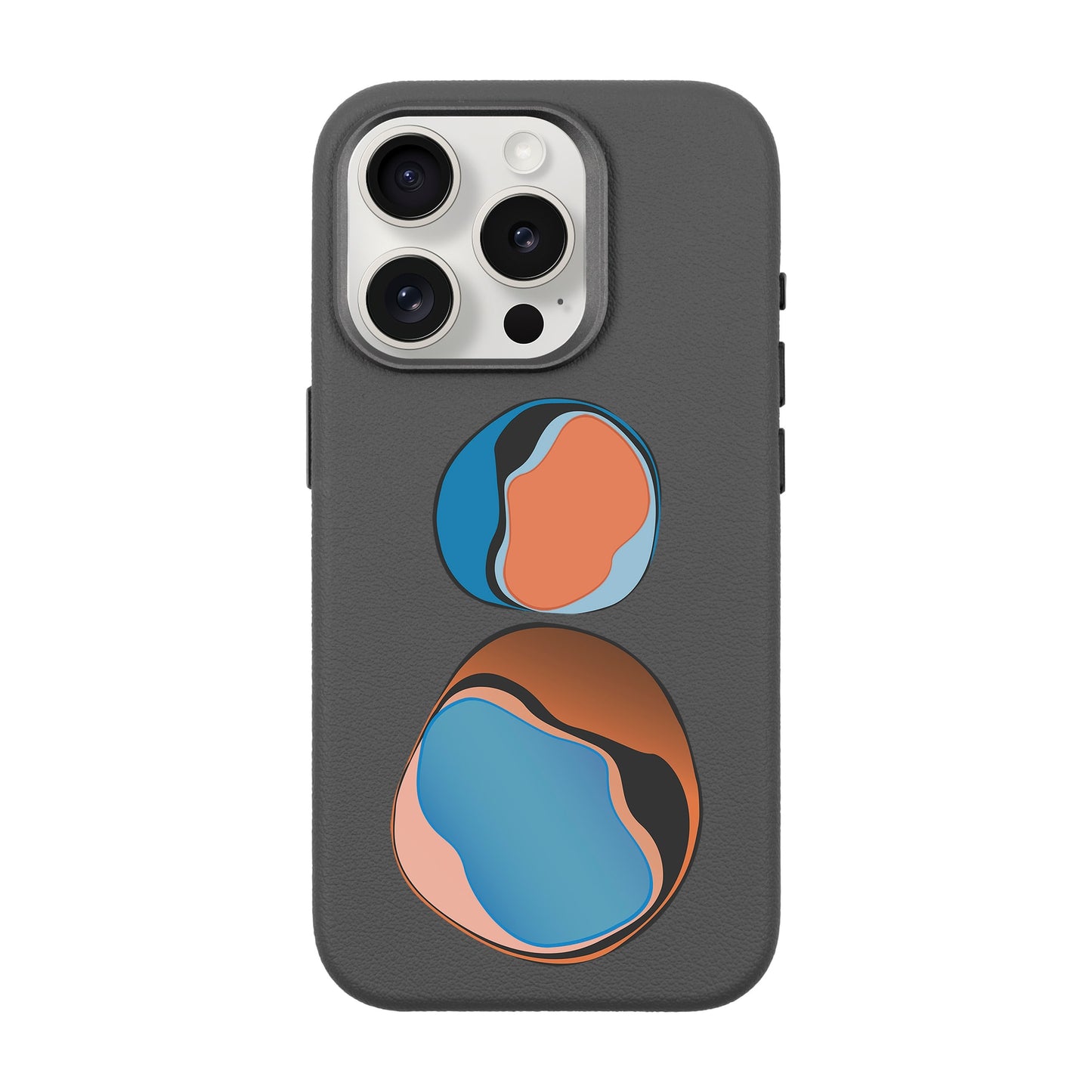 LOOKING FOR GEMS-iPhone 15 Pro Leather Premium Kılıf MagSafe Özellikli