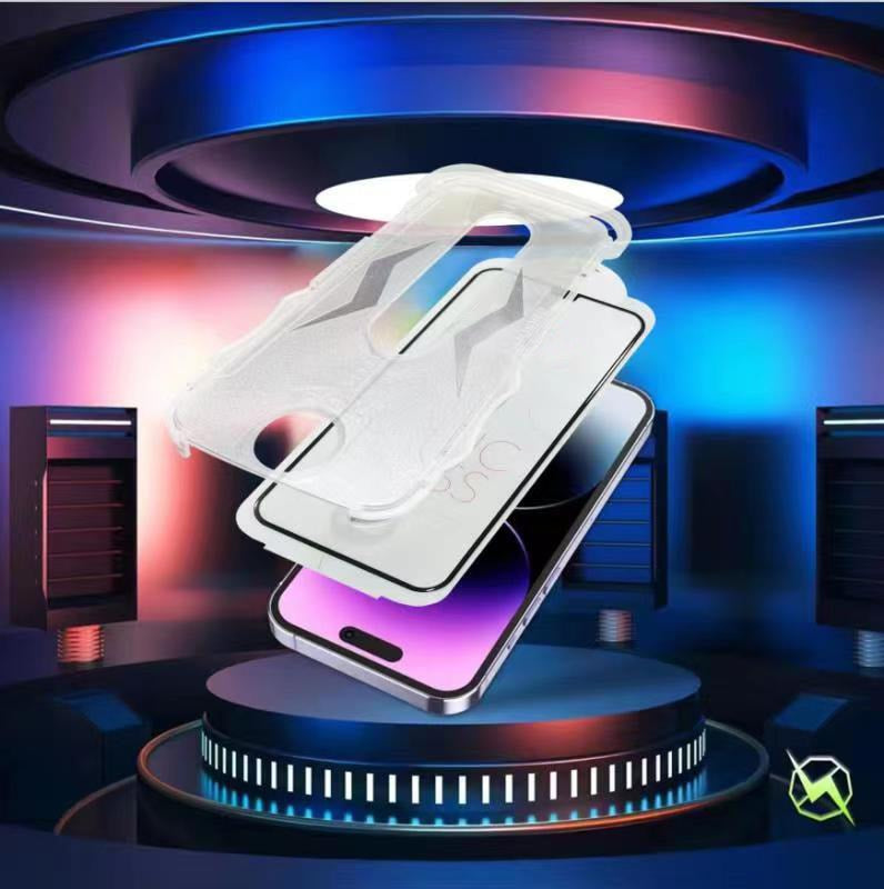 NEW-iPhone 16 Plus Kolay Kurulum 5D Magic Cam Ekran Koruyucu