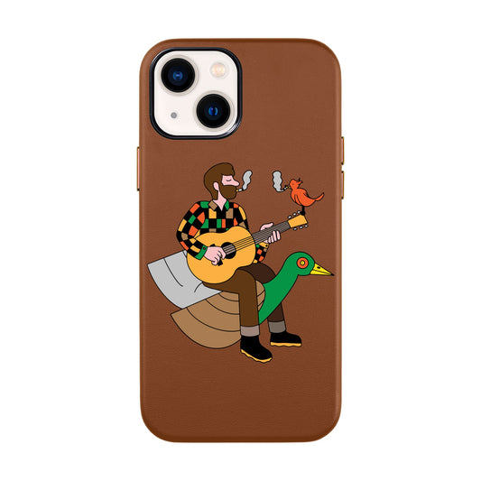 BIRDS OF A FEATHER-iPhone 14 Leather Kılıf