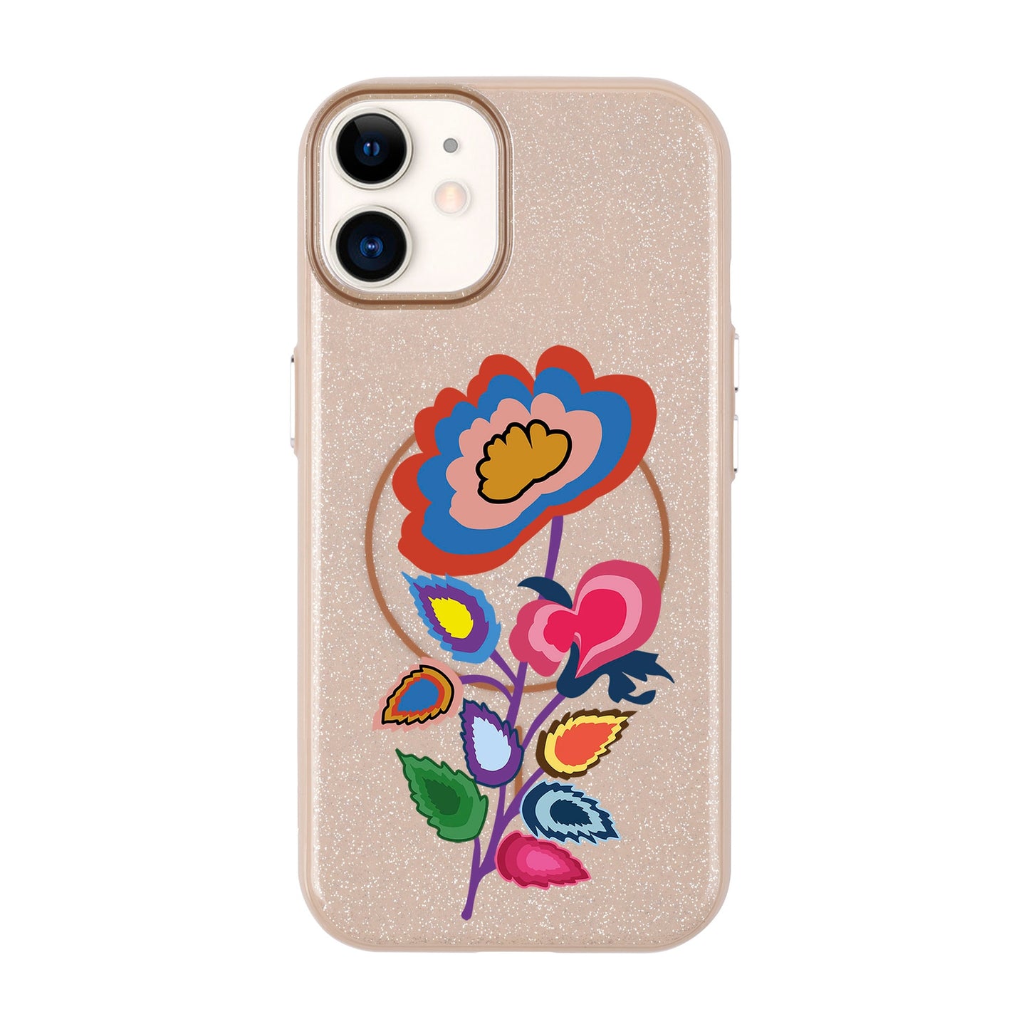 KNITTED FLOWER-iPhone 11 Radiant Kılıf MagSafe Özellikli