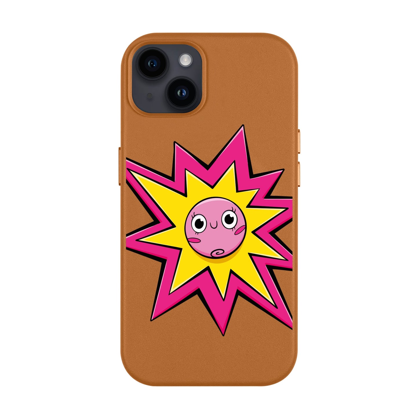 POP PRINCESSES-iPhone 14 Plus Leather Kılıf MagSafe Özellikli