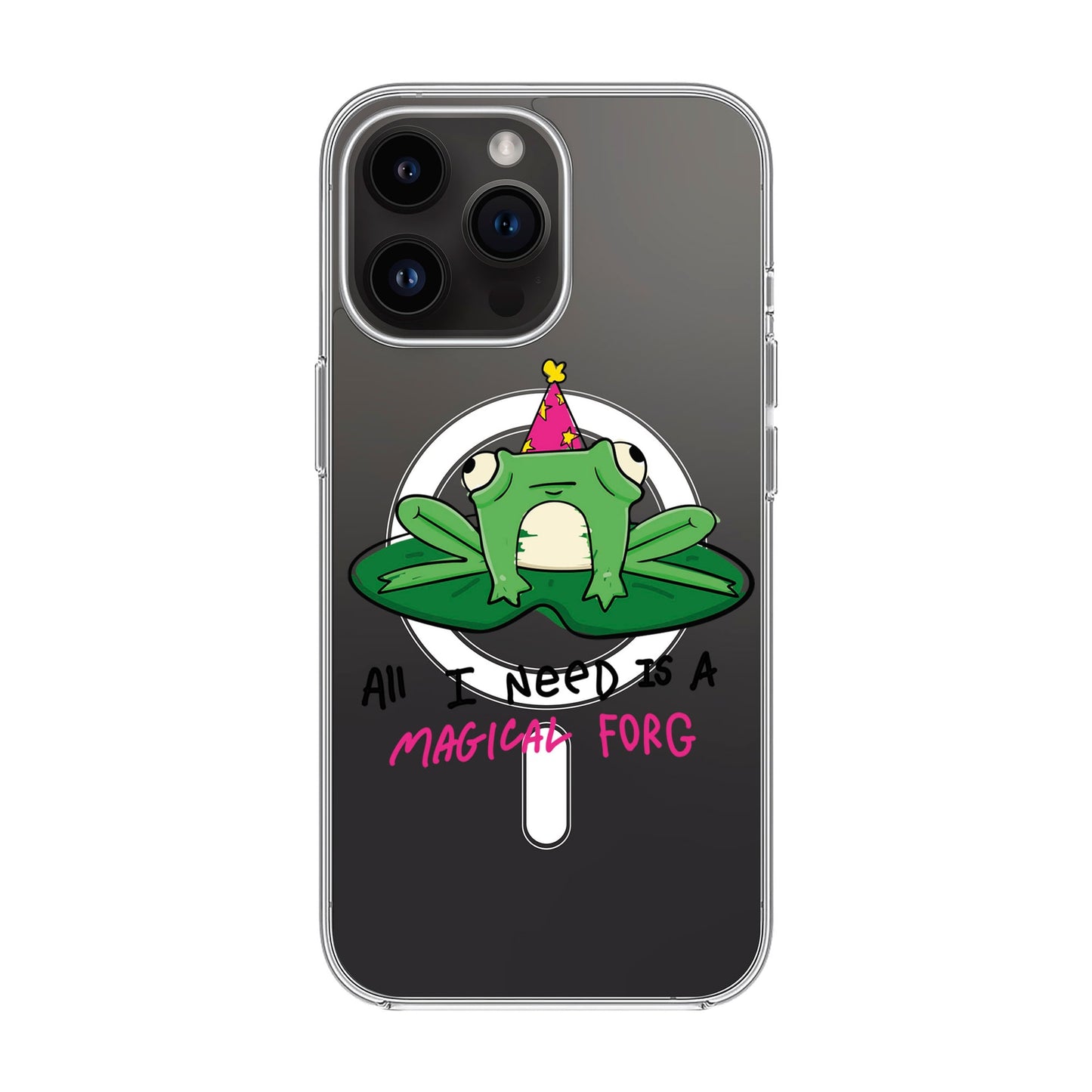 FORG-iPhone 14 Pro Max Solid Kılıf MagSafe Özellikli