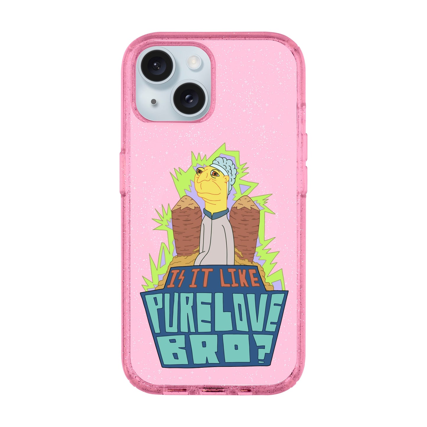 PURE LOVE-iPhone 15 Plus Shiny Kılıf MagSafe Özellikli