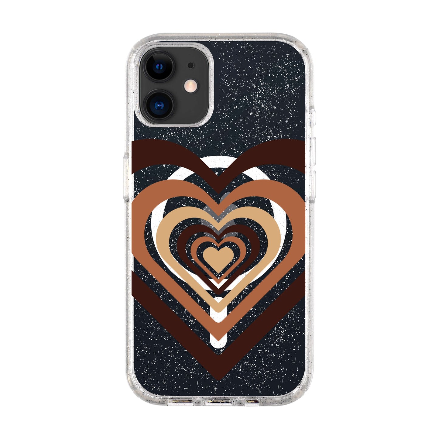 HEART-iPhone 11 Shiny Kılıf MagSafe Özellikli