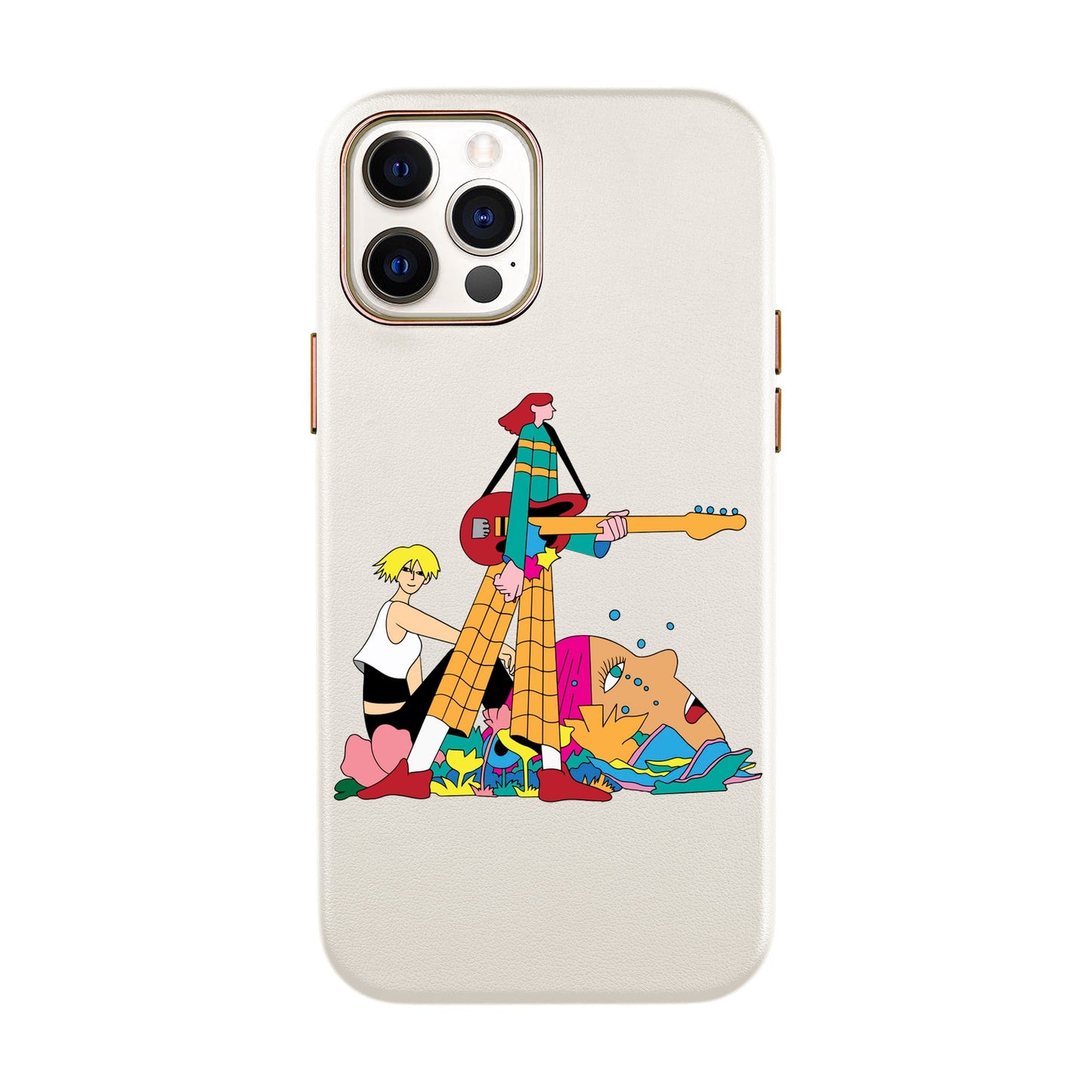 HER BAND-iPhone 12 Pro Max Leather Kılıf