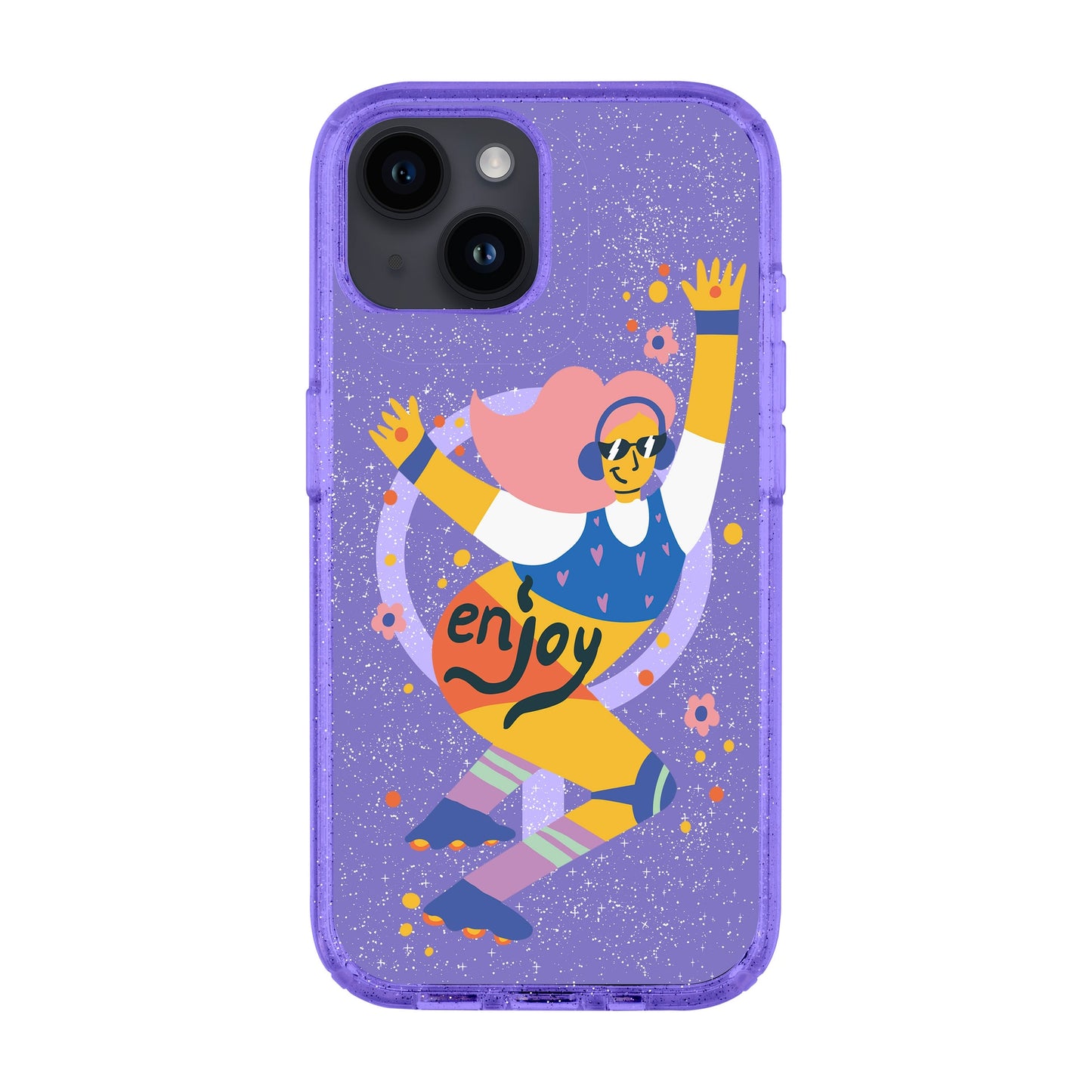 ENJOY-iPhone 14 Shiny Kılıf MagSafe Özellikli