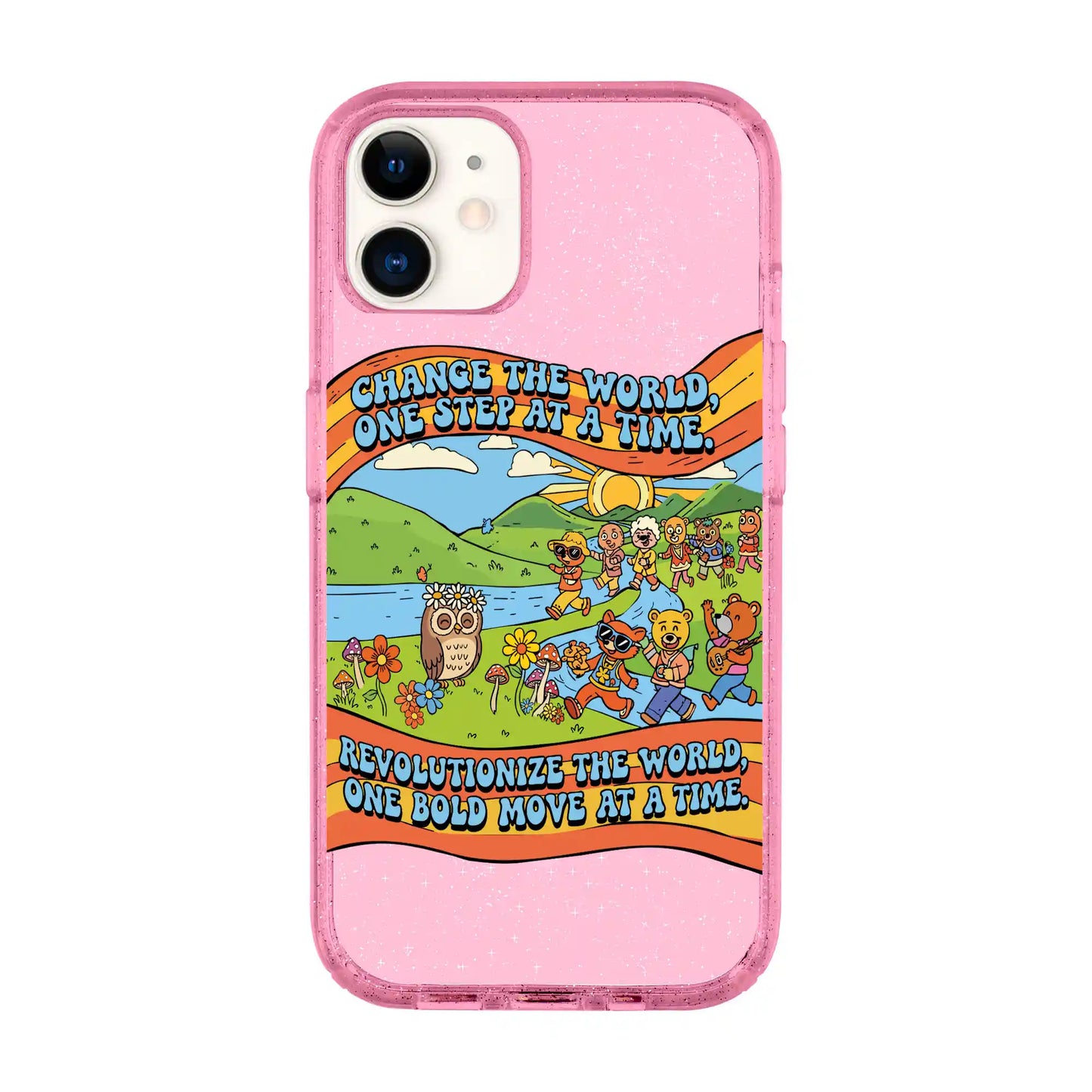 CHANGE THE WORLD-iPhone 11 Shiny Kılıf MagSafe Özellikli