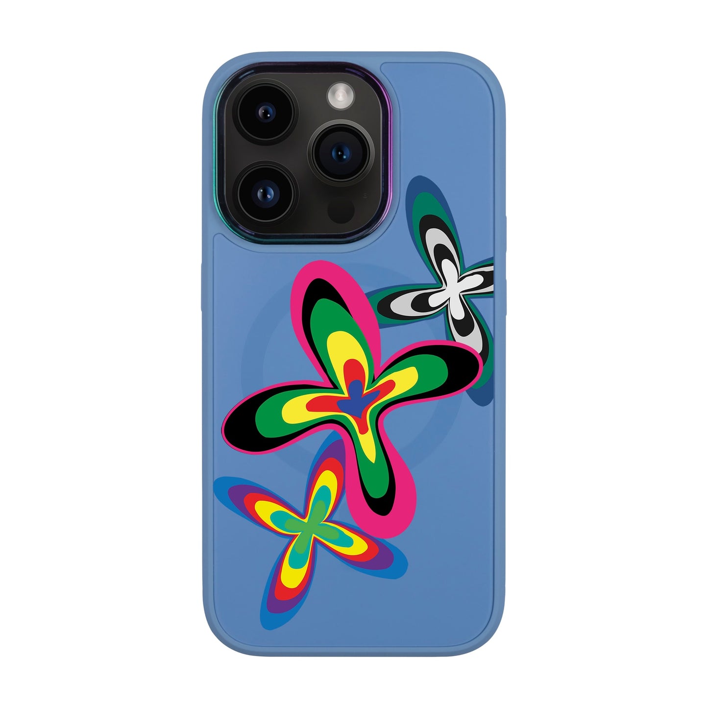 COLOR FLOWER-iPhone 13 Pro Vigor Kılıf MagSafe Özellikli