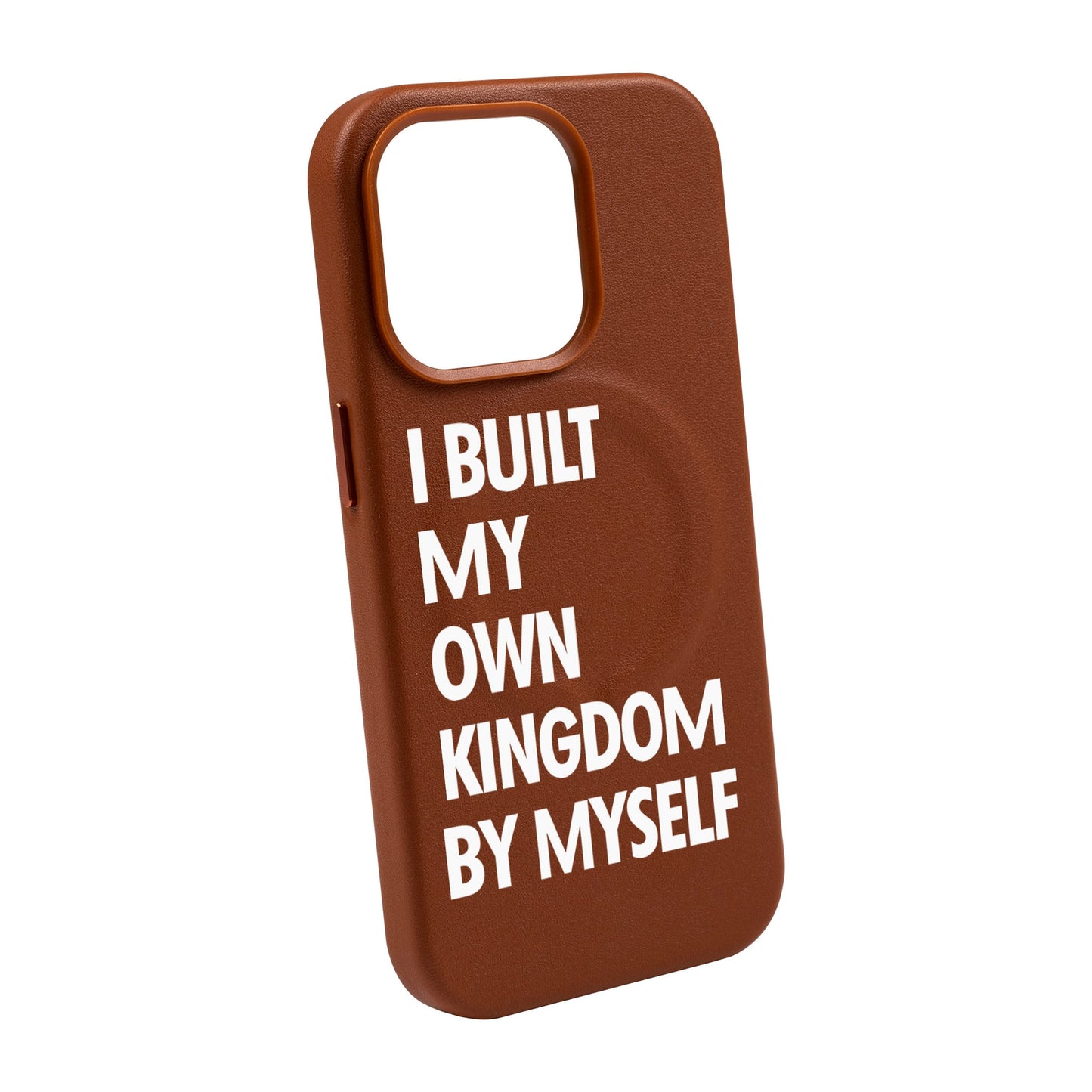 KINGDOM-iPhone 14 Pro Max Leather Kılıf MagSafe Özellikli