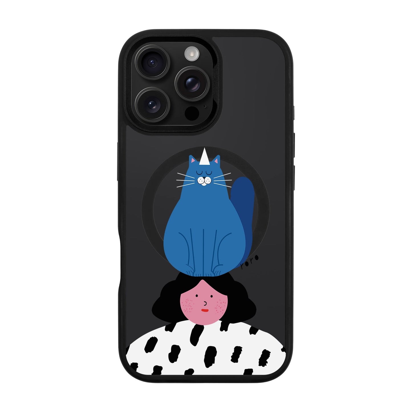 NAUGHTY CAT-iPhone 16 Pro Max Rise Kılıf MagSafe Özellikli