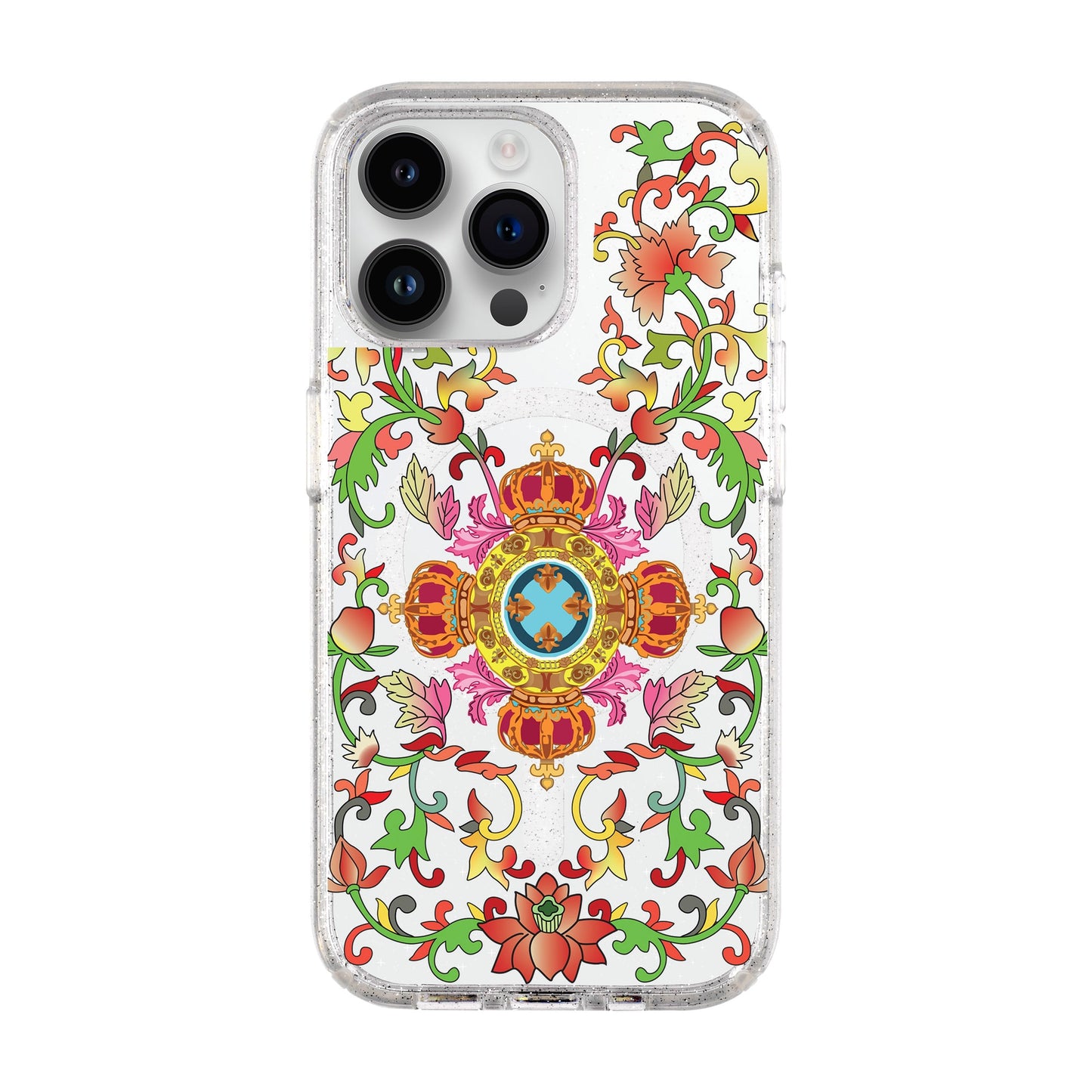 SPIRAL-iPhone 14 Pro Max Shiny Kılıf MagSafe Özellikli