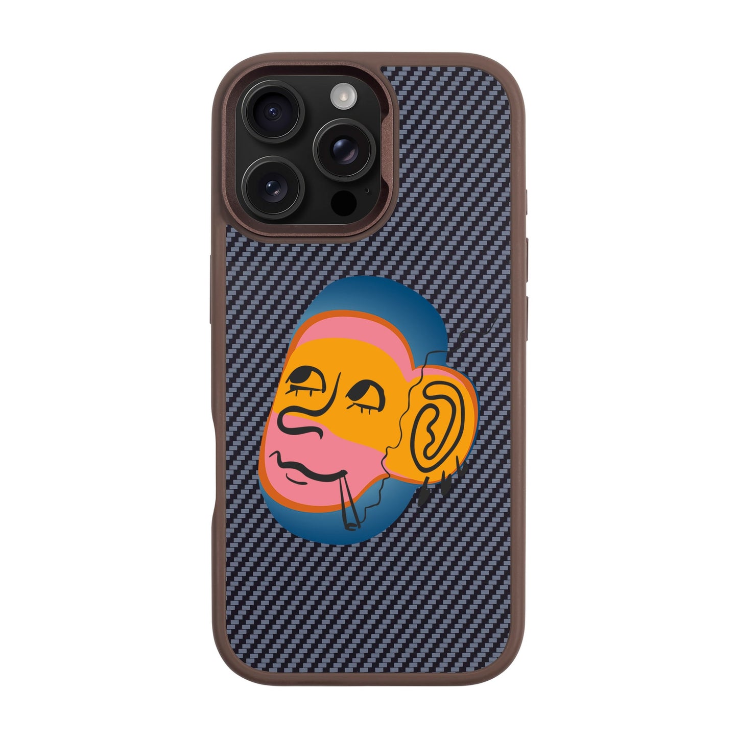 CLIMBING-iPhone 16 Pro Max Plaid Kılıf MagSafe Özellikli