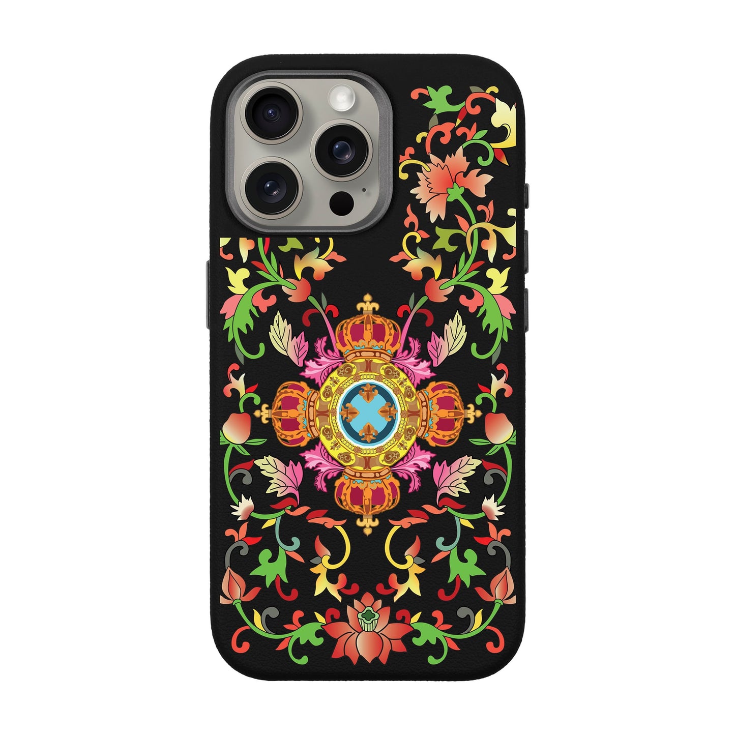 SPIRAL-iPhone 15 Pro Max Leather Premium Kılıf MagSafe Özellikli