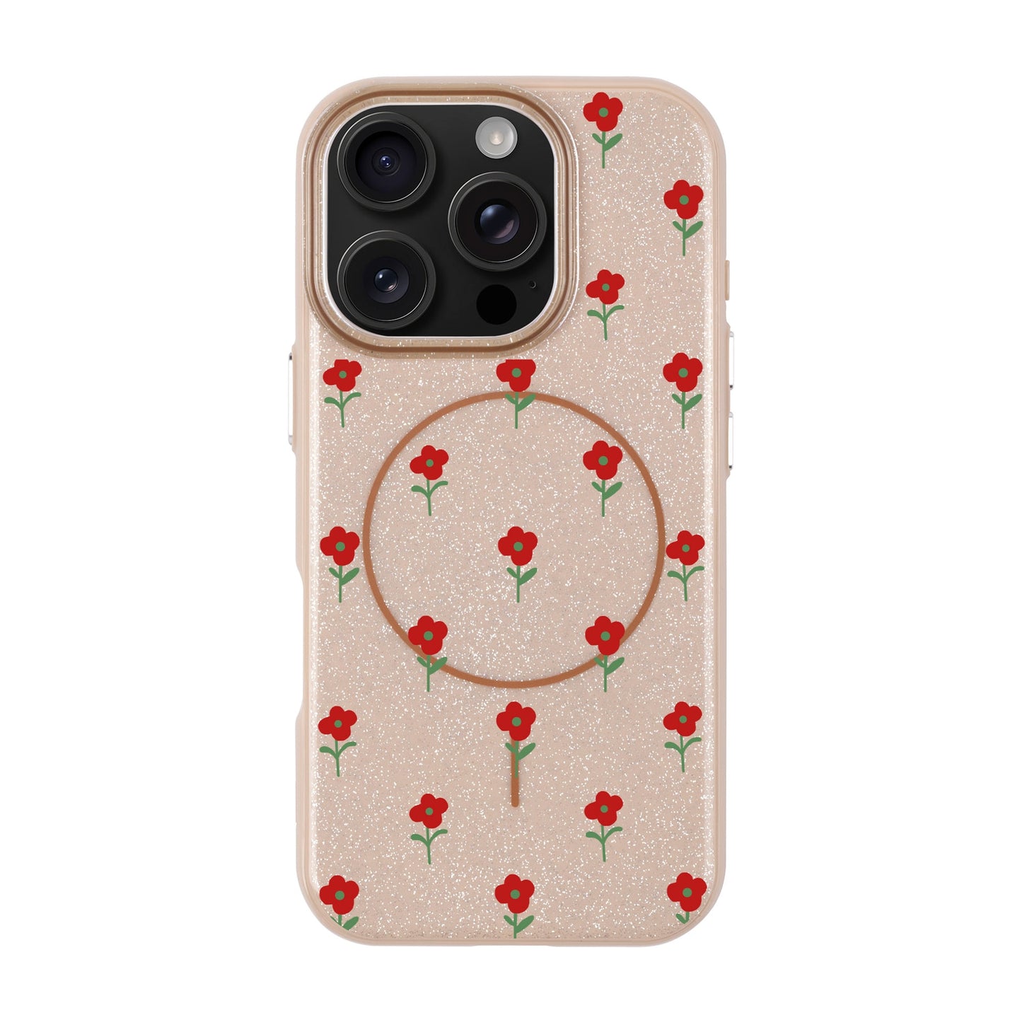 FLOWER POWER-iPhone 16 Pro Radiant Kılıf MagSafe Özellikli