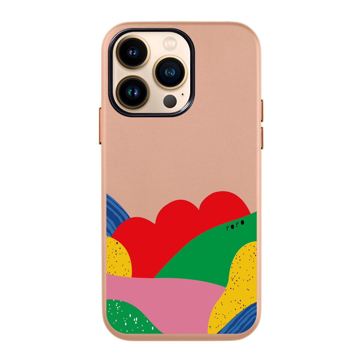 FLAG-iPhone 13 Pro Max Leather Kılıf