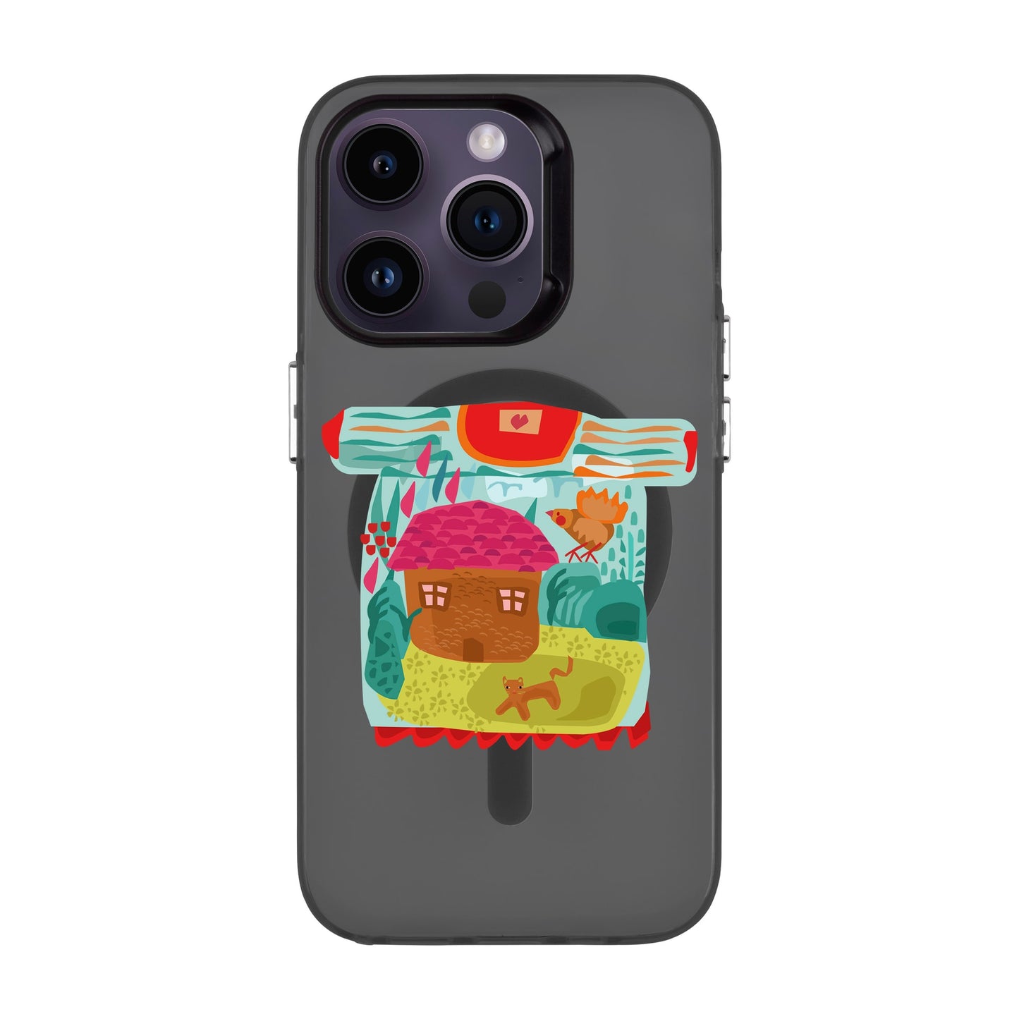 SİHİRLİ KAZAK-iPhone 14 Pro Hold Kılıf MagSafe Özellikli