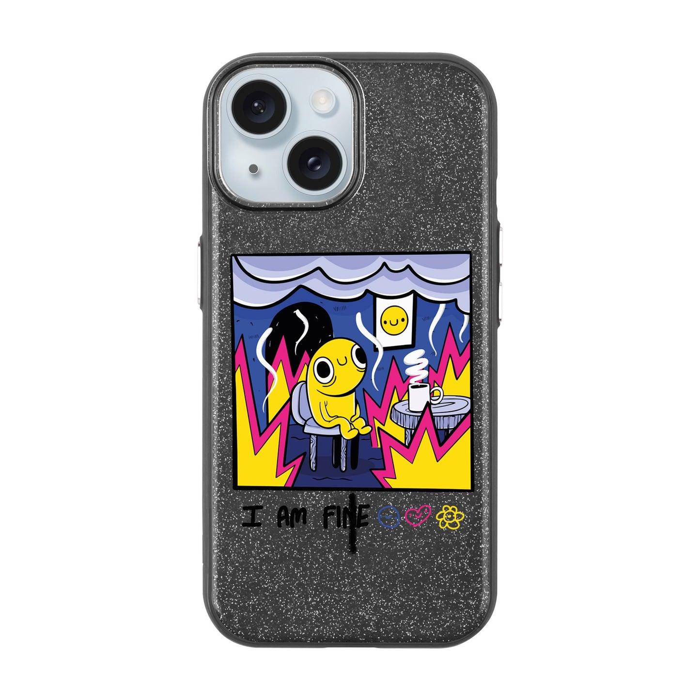 I AM FINE-iPhone 14 Radiant Kılıf MagSafe Özellikli