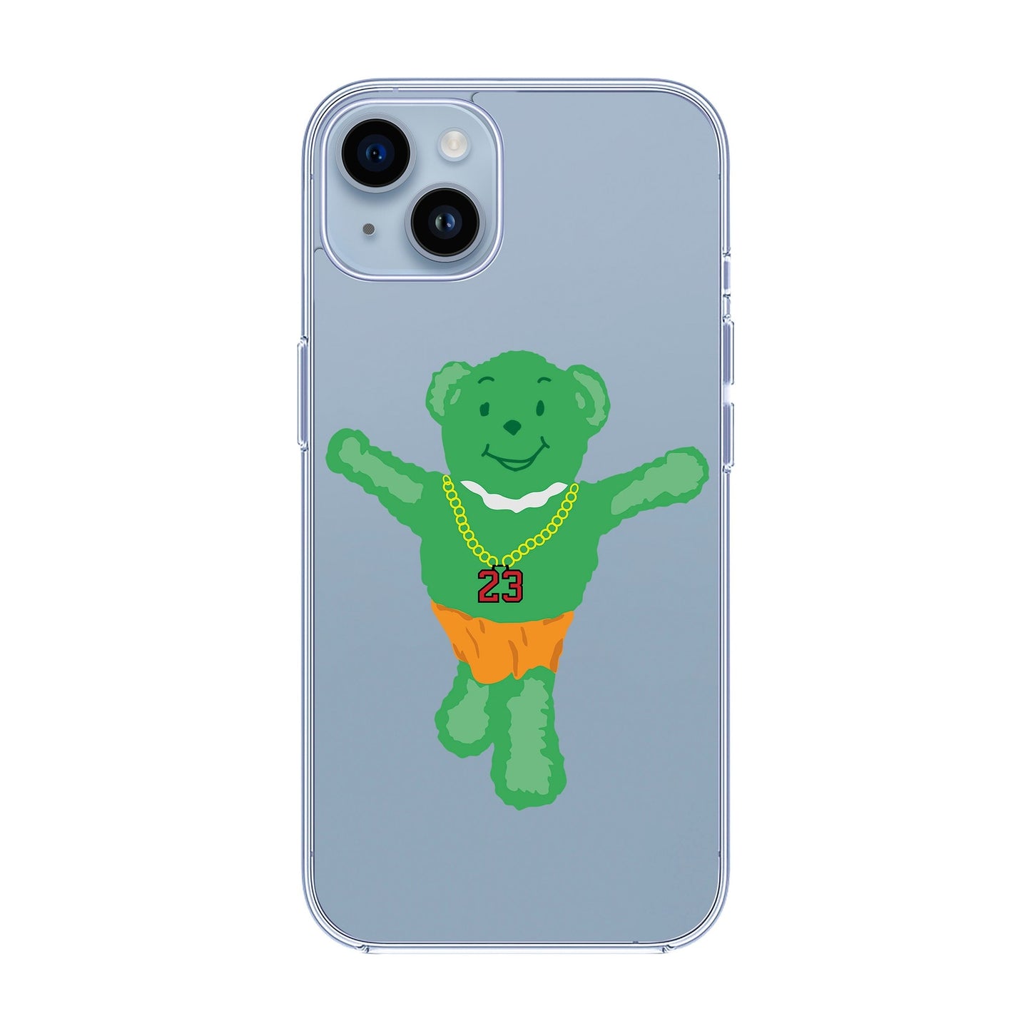 GREEN BEAR-iPhone 14 Plus Solid Kılıf