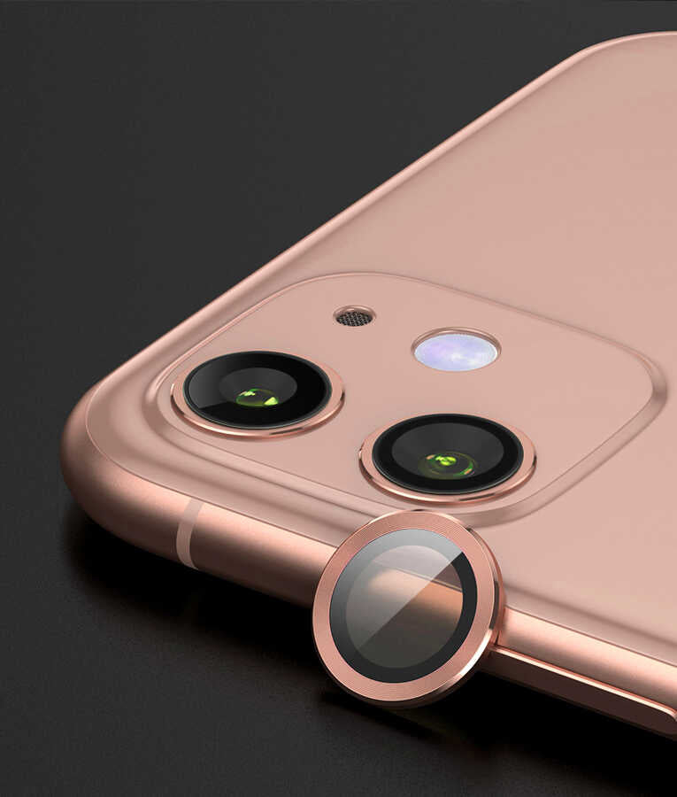 Apple iPhone 11 Shine Kamera Lens Koruyucu