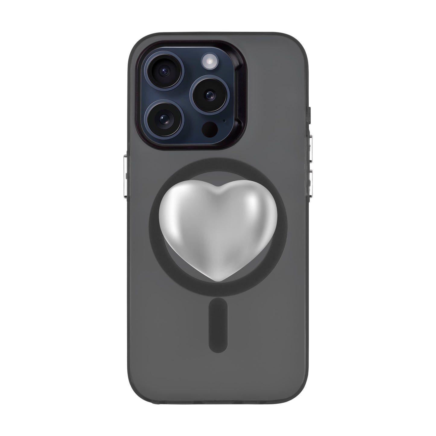 SILVER HEART-iPhone 13 Pro Hold Kılıf MagSafe Özellikli