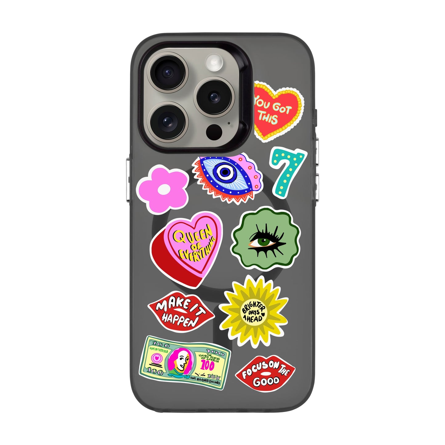 HM STICKERS-iPhone 15 Pro Hold Kılıf MagSafe Özellikli