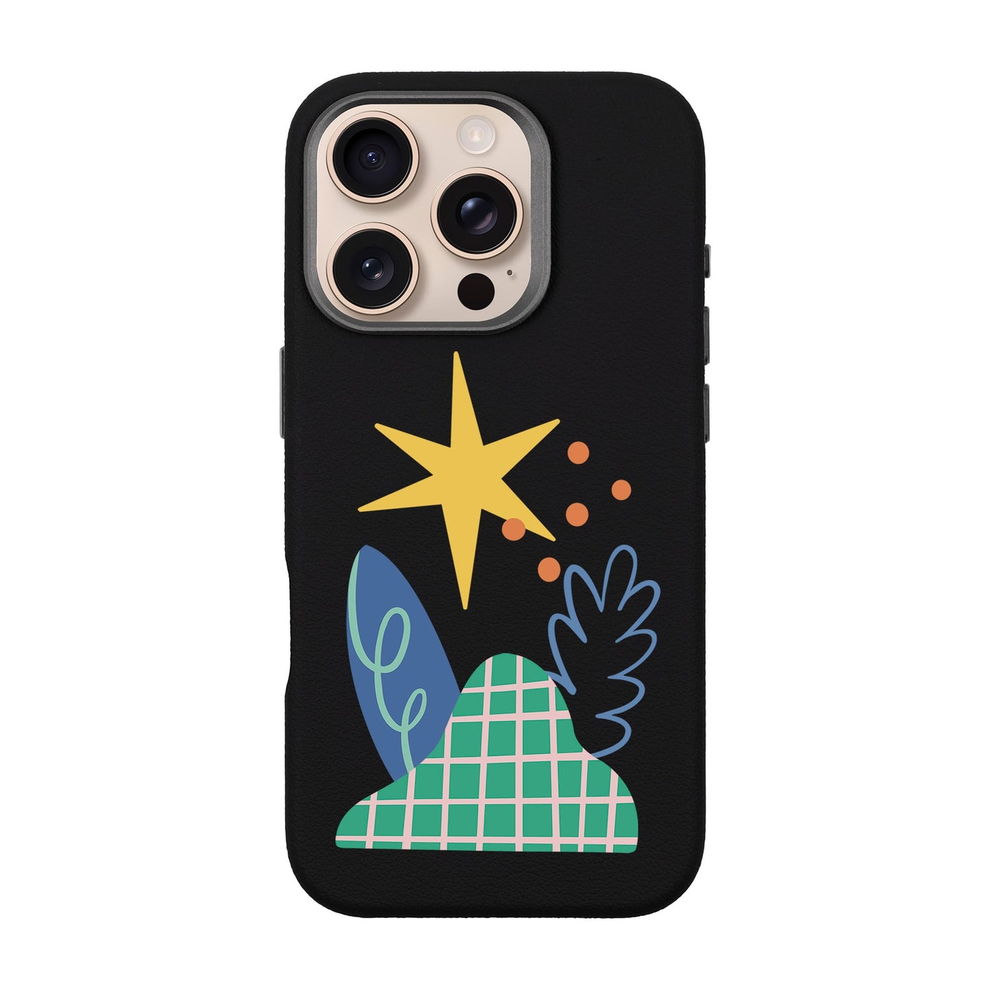 LITTLE NATURE-iPhone 16 Pro Leather Premium Kılıf MagSafe Özellikli