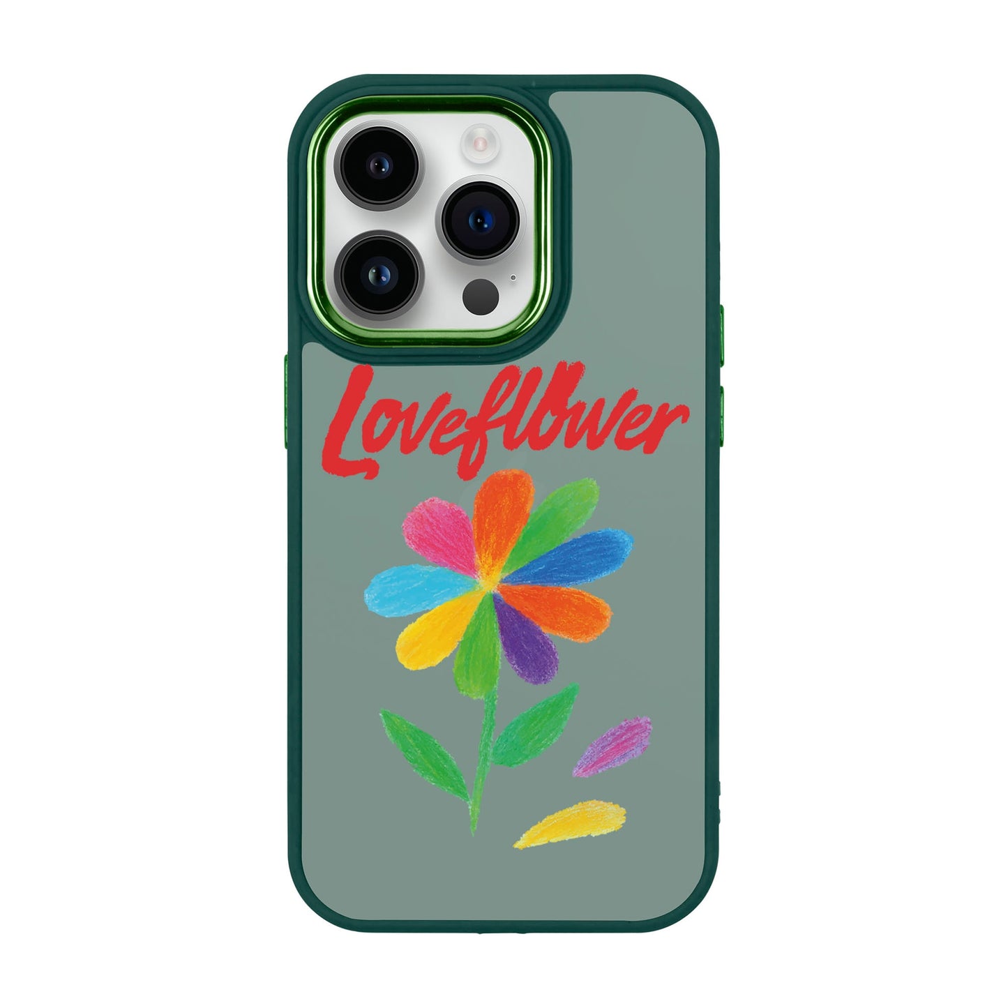 LOVE FLOWER-iPhone 13 Pro Proof Kılıf