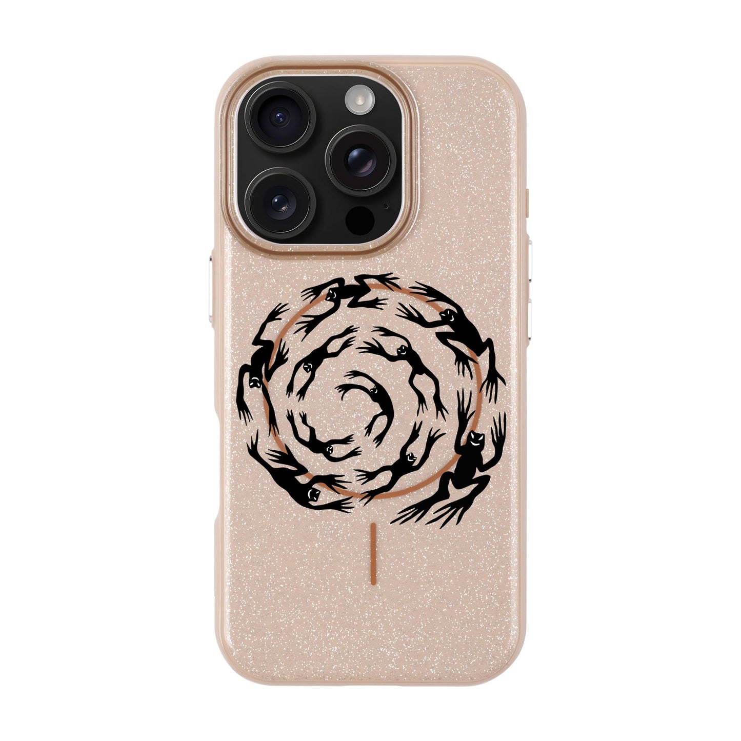 SWIRLING FROGS-iPhone 16 Pro Radiant Kılıf MagSafe Özellikli