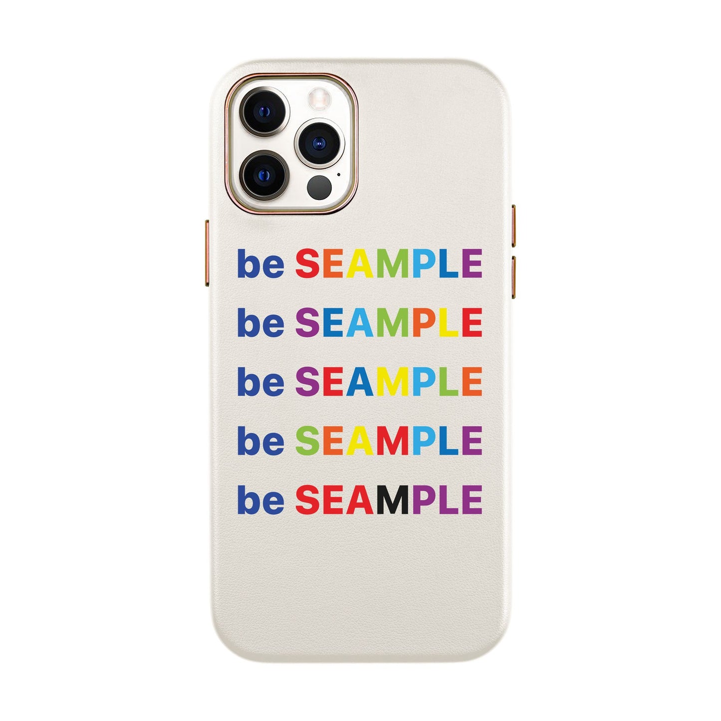 SEAMPLE-iPhone XR Leather Kılıf