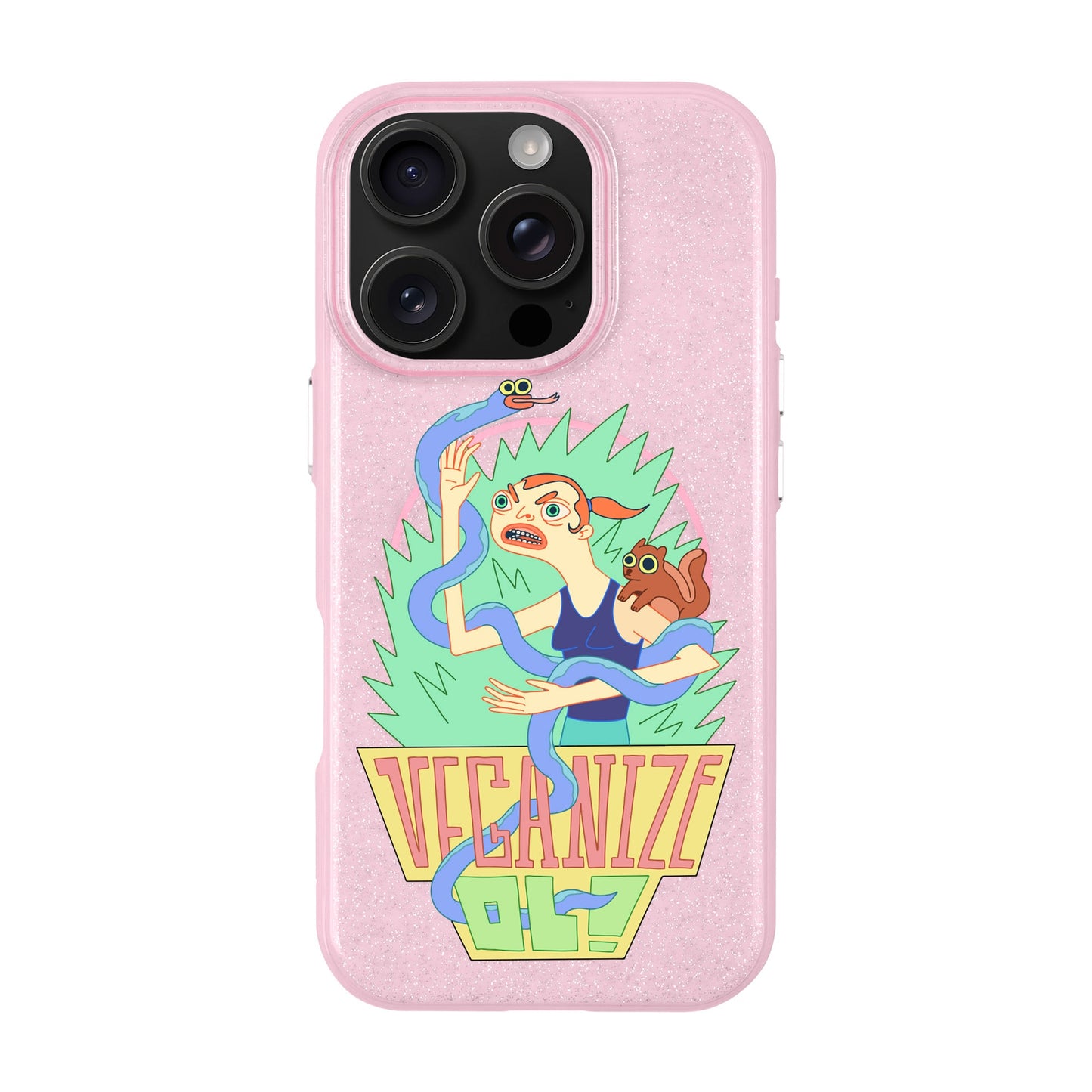 VEGANİZE-iPhone 16 Pro Radiant Kılıf MagSafe Özellikli